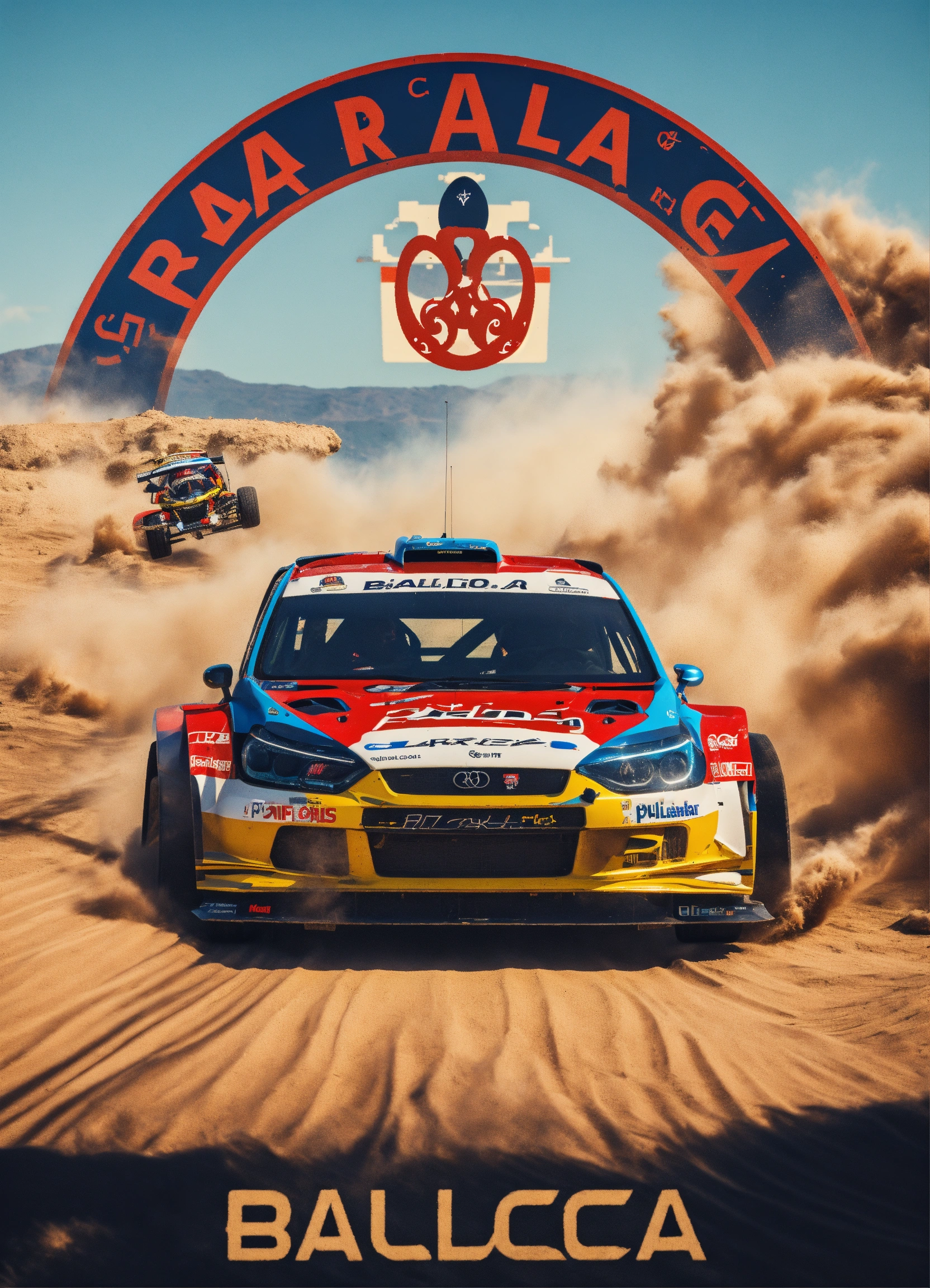 Lexica - Un logo de un equipo de rally que contenga un pulpo y un texto ...