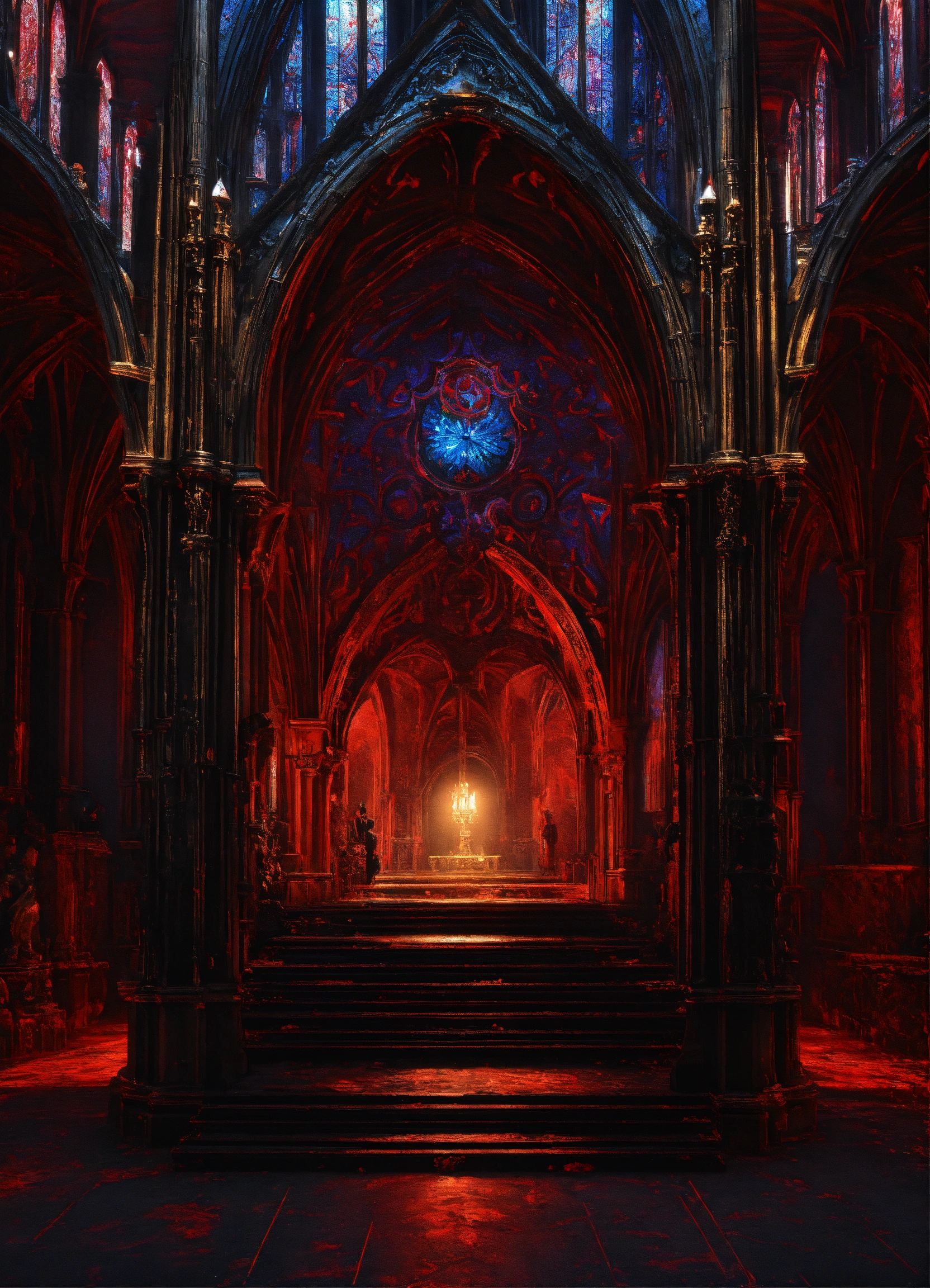 Lexica - Gothic 3d abstract art