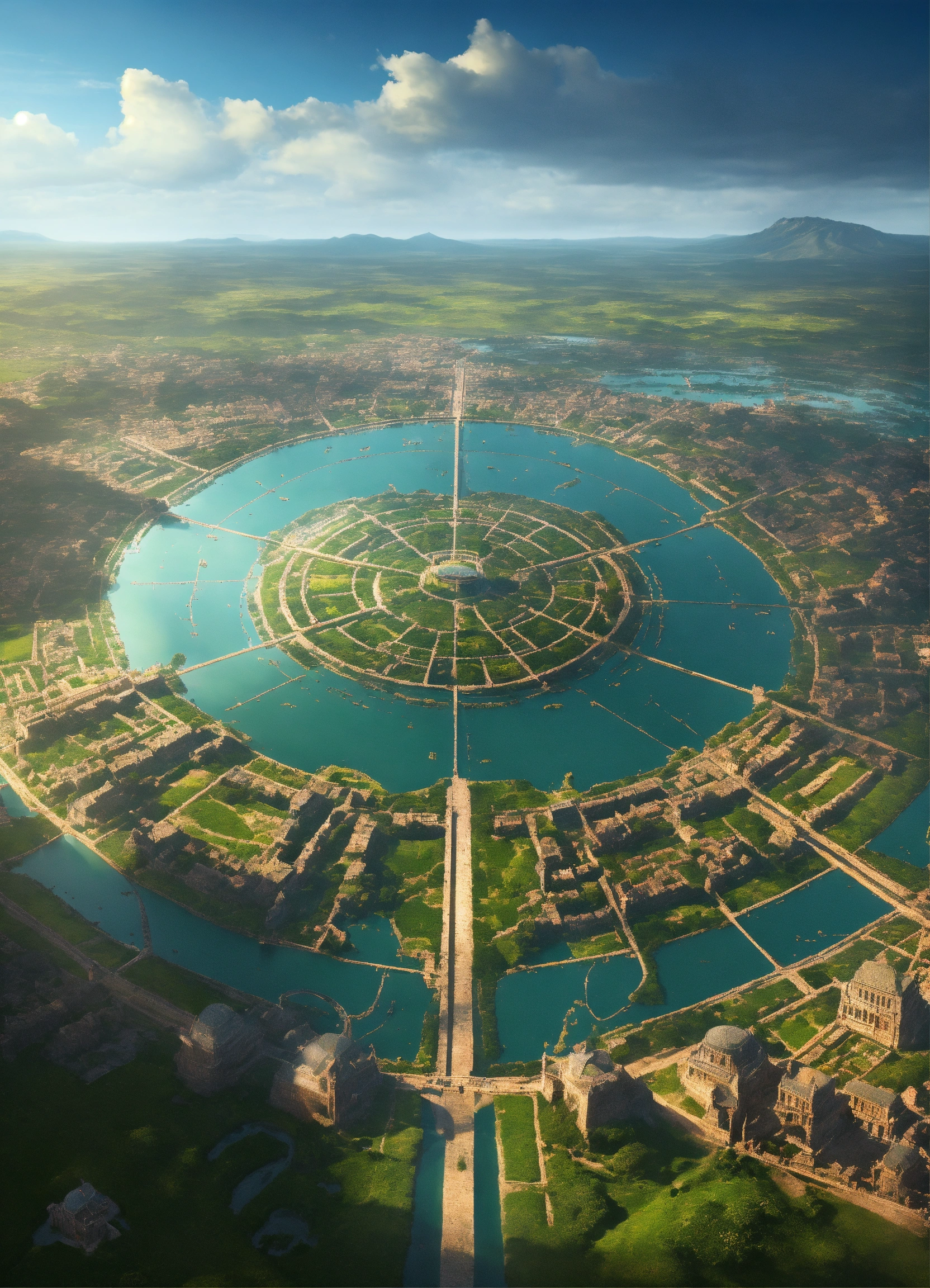 Lexica - Capital city surrounded by a large ring of water. . the ring ...
