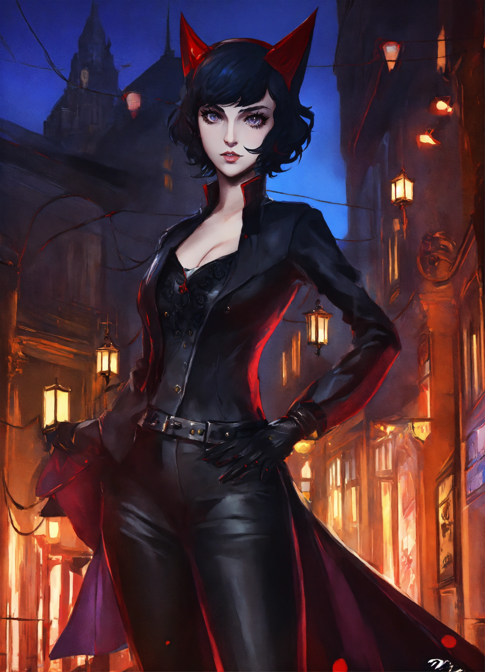 Lexica - Morgana from persona 5 fan art