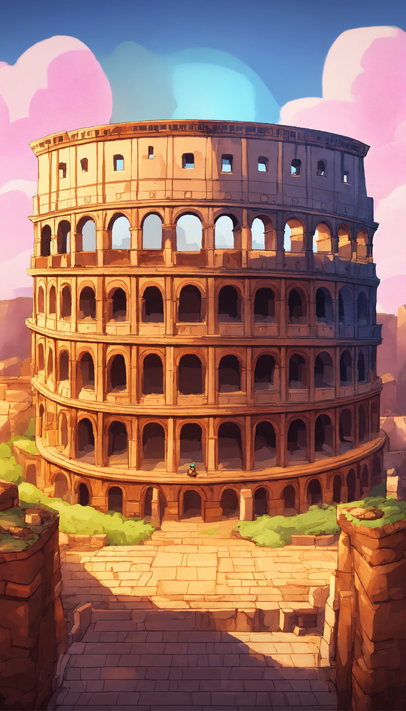 Lexica - Plataforma 2d game The Colosseum