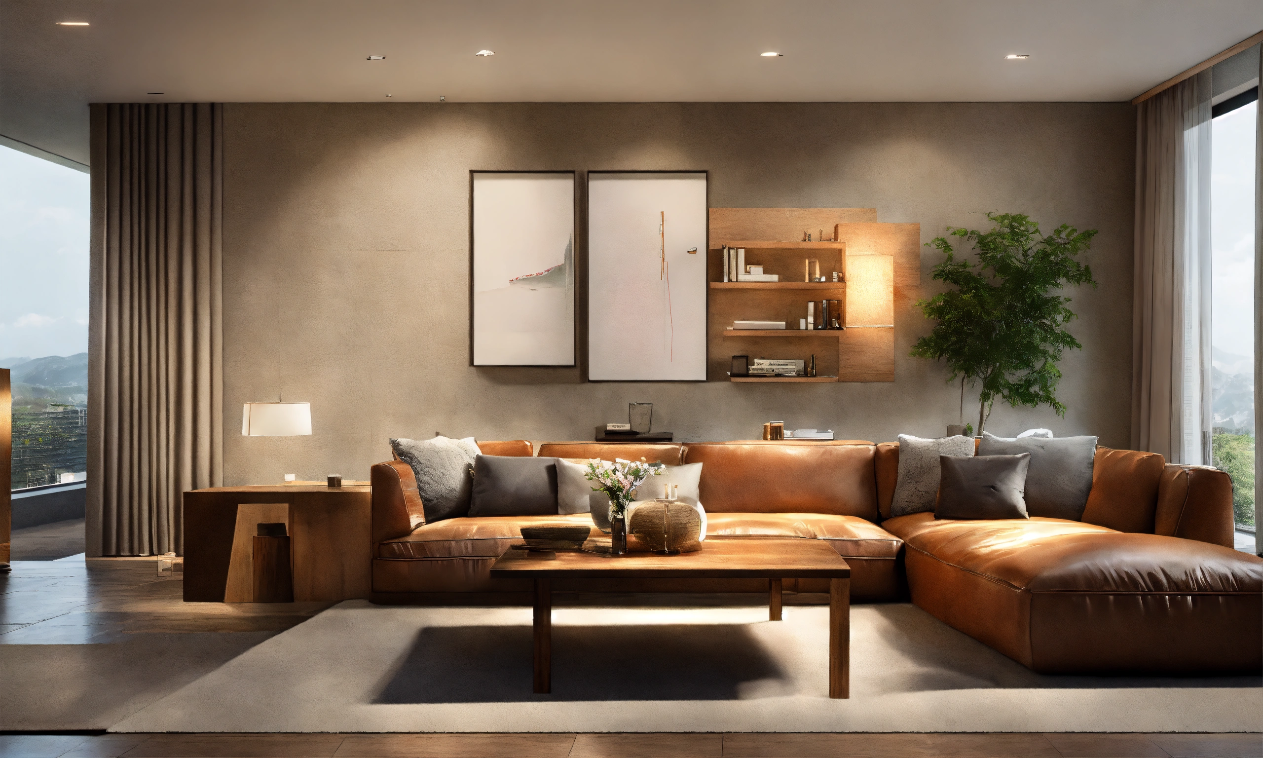 Lexica - Create for me a realistic picture of a minimalist modern ...