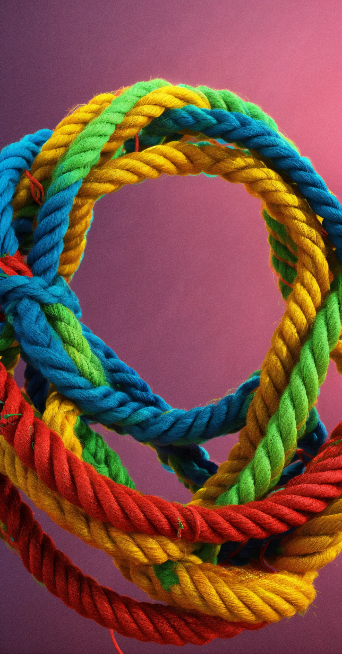 Lexica - Rope cartoon, 3D render, sorf color, lighting, fullcolor