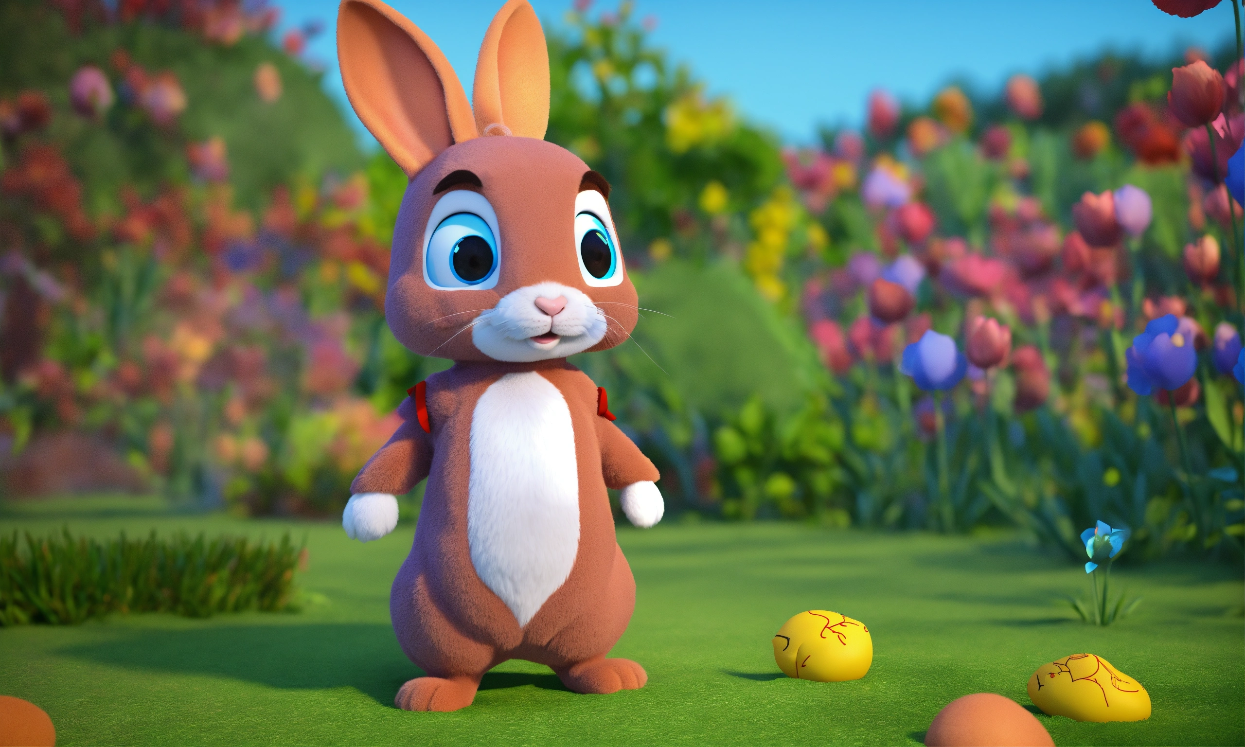 Lexica - 3d animation style rabbit