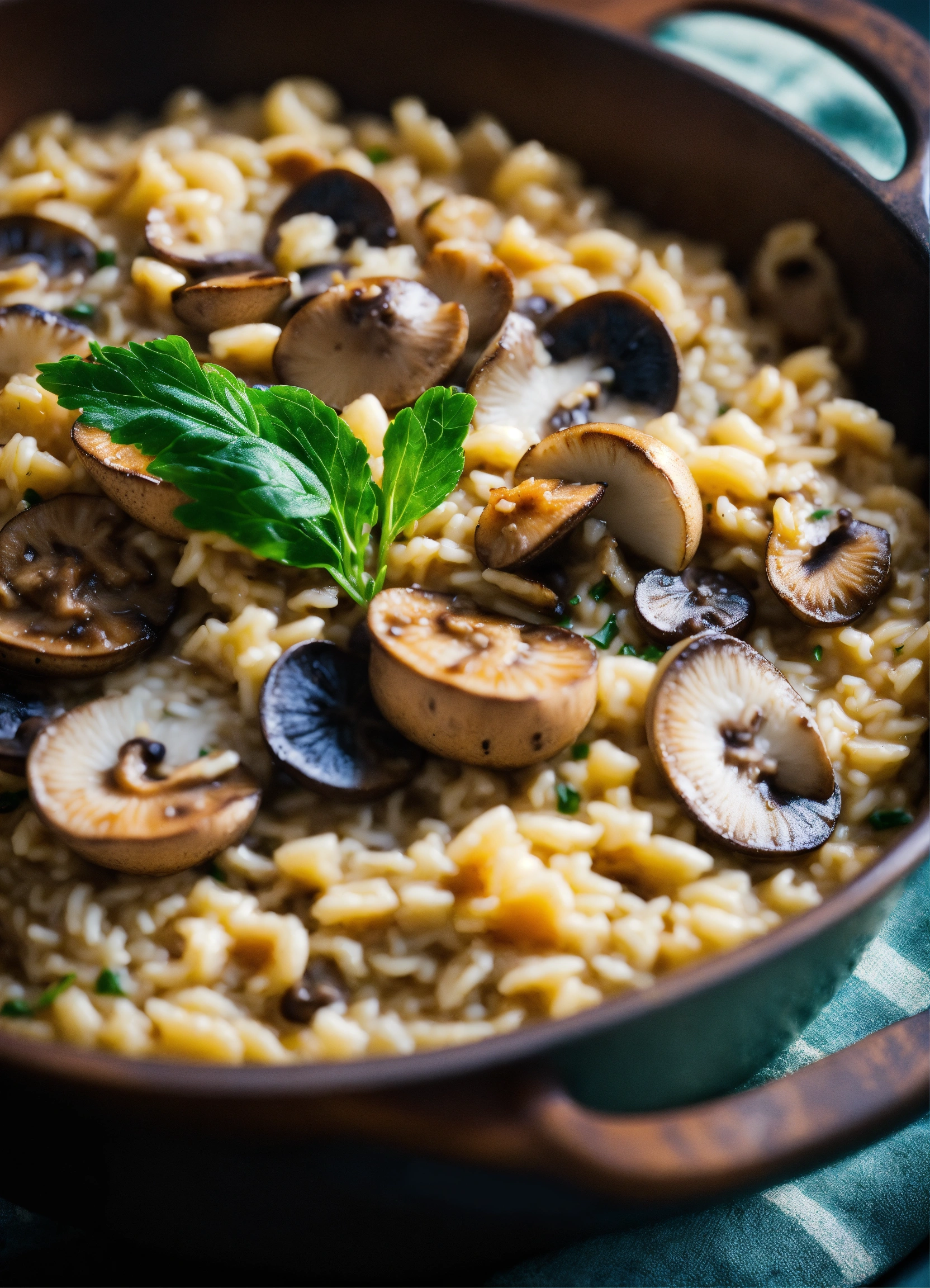 Lexica - Realistic Risotto ai Funghi