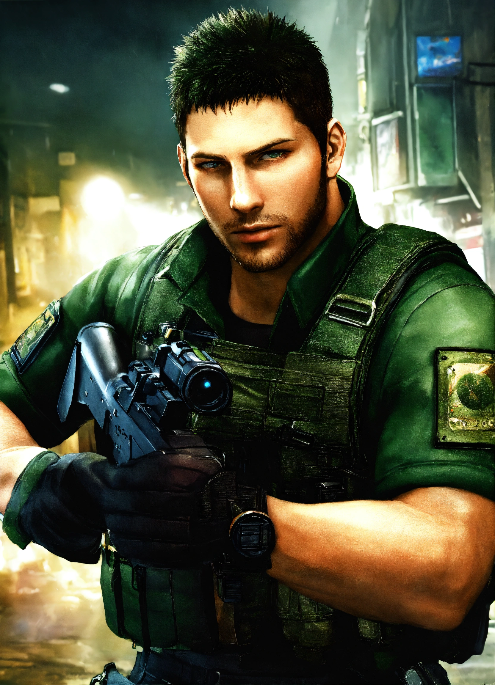 Lexica Chris Redfield