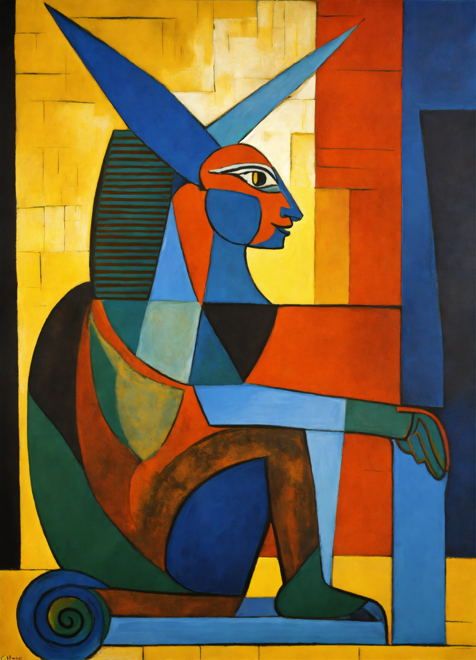 lexica-abstract-pablo-picasso-painting-sphinx-from-greek-mythology