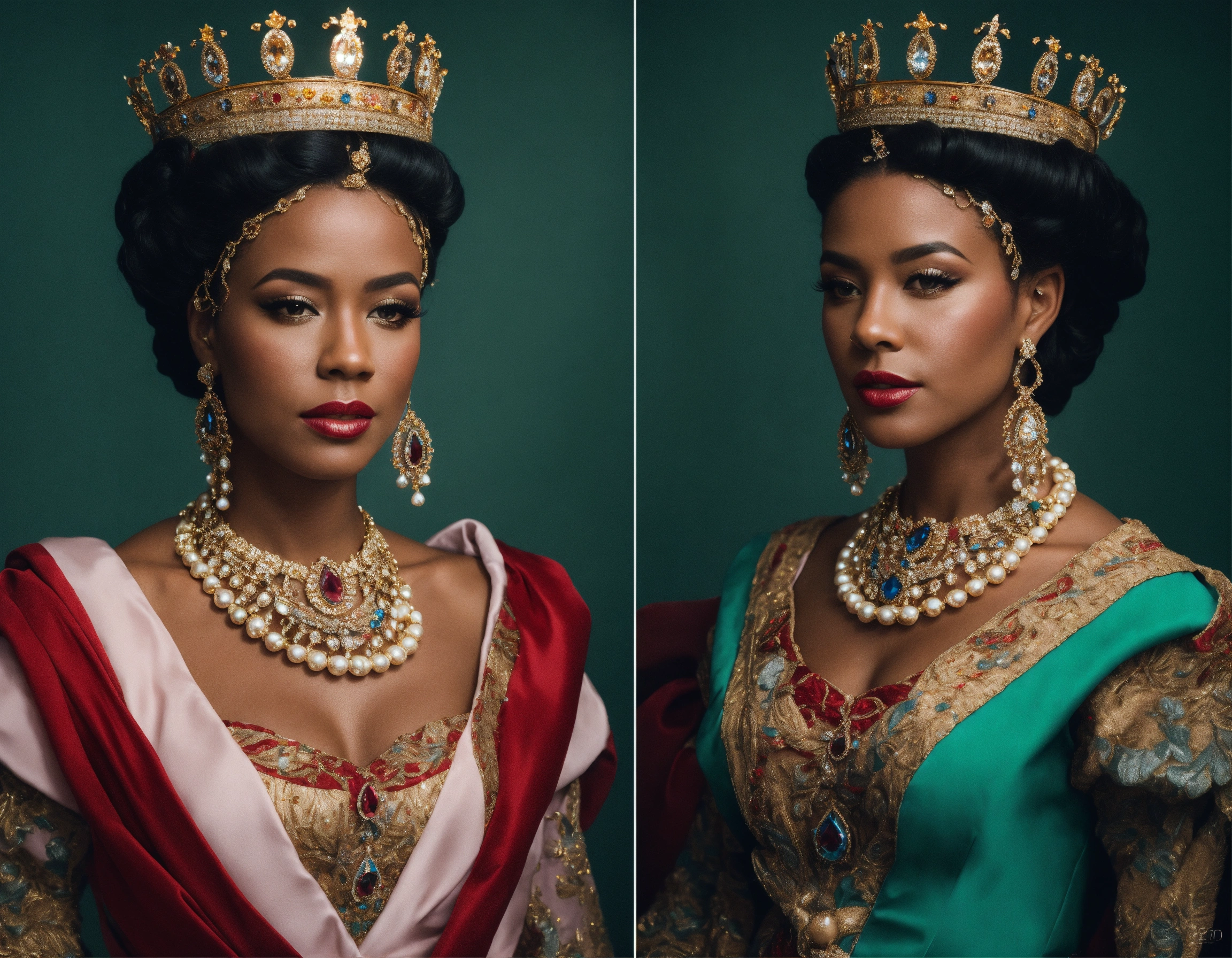 Lexica - Take photos of different queens in reference style