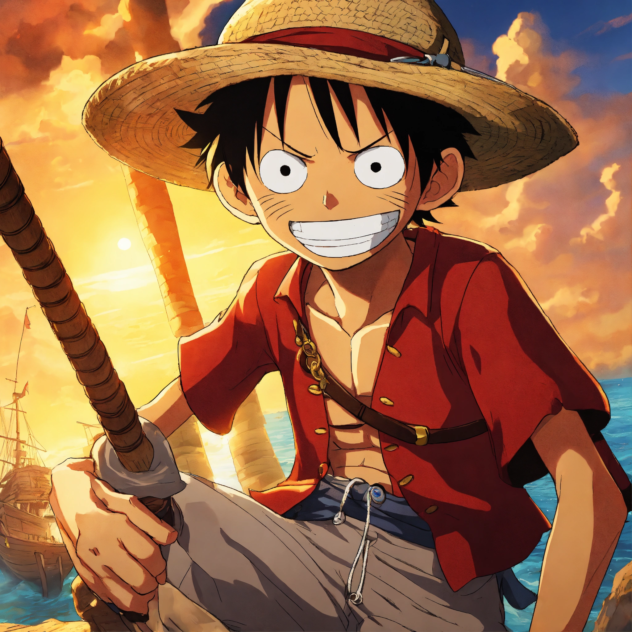 Lexica - Explore a mysterious day in the life of Monkey D. Luffy before ...