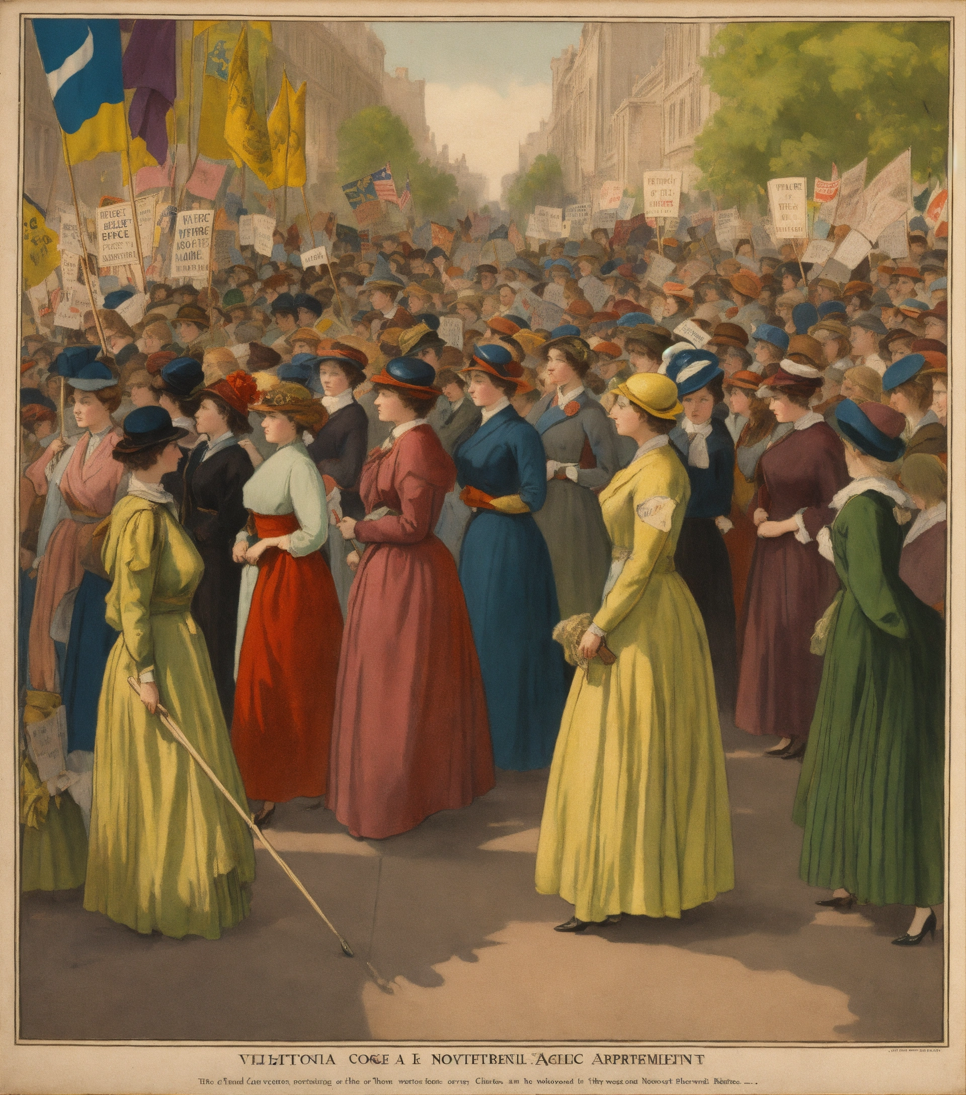 Lexica - 1. An illustration of Historical images of suffrage movements