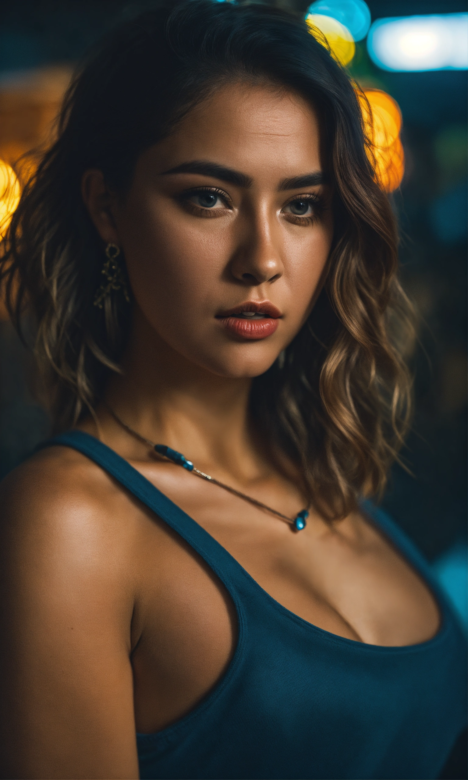 Lexica - Cinematic photo crazy Latina possessive ex girlfriend, realistic  details, ultra 8k