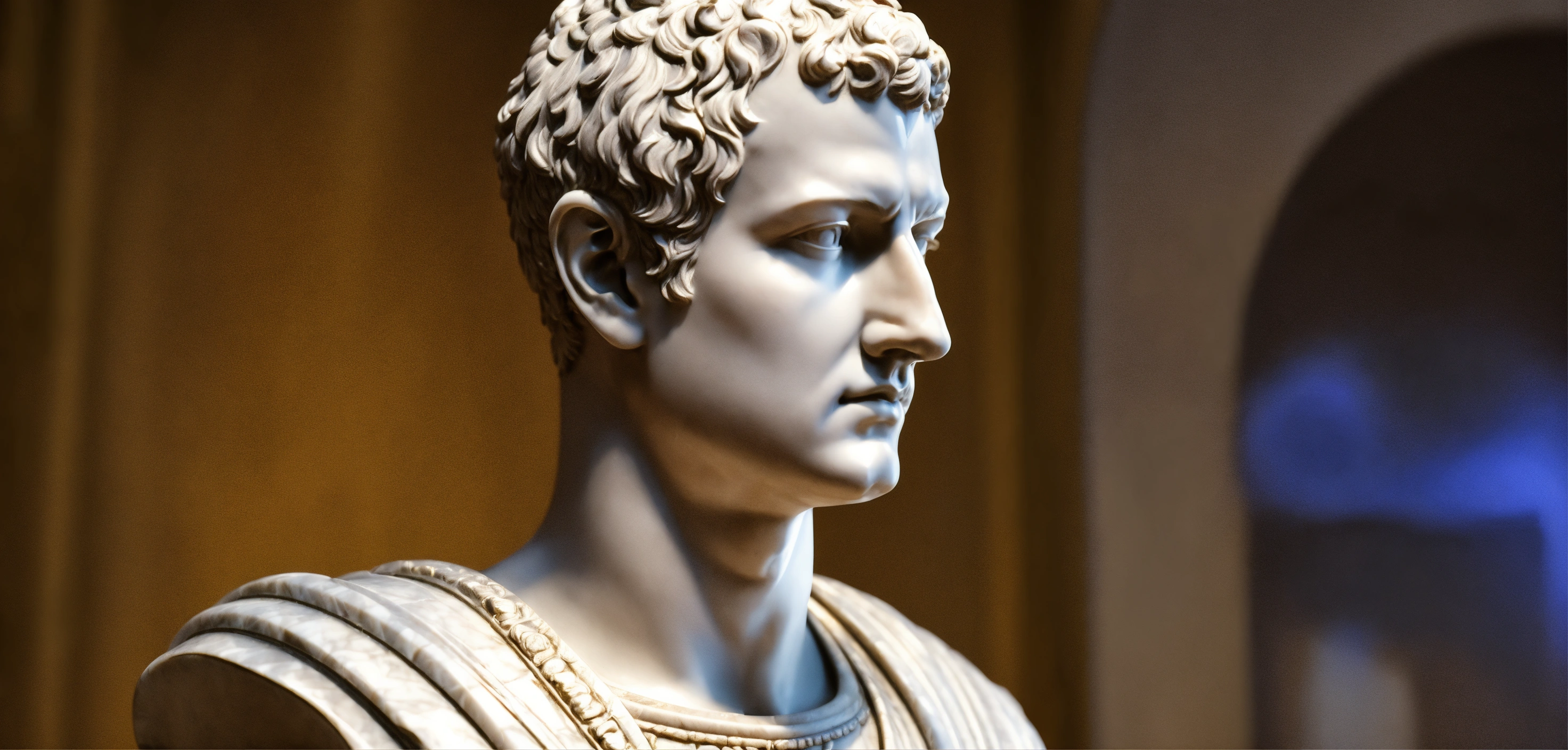 Lexica - Portrait marble bust of historical roman emperor Caligula, in ...