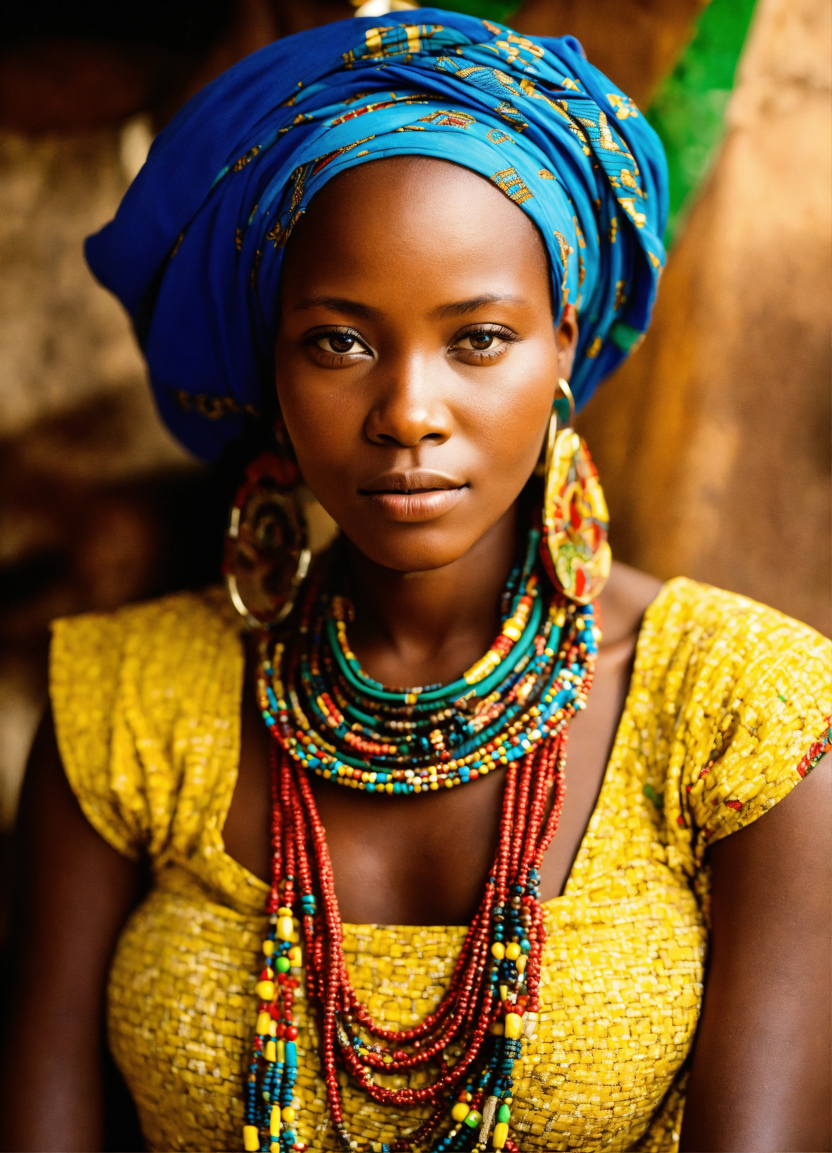 Lexica Very Beautiful African Village Woman
