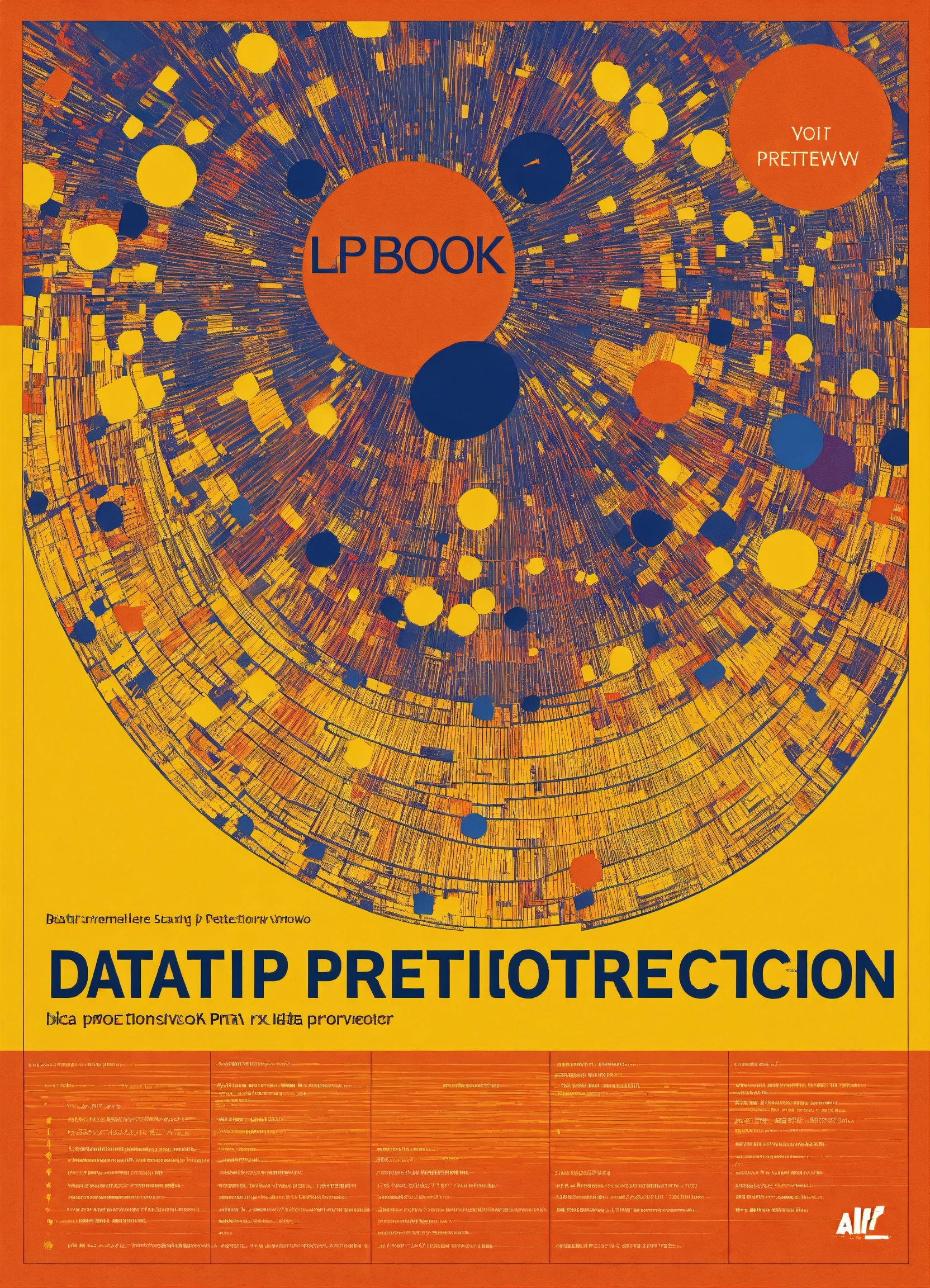 Lexica - Book cover for law texbook on data protection