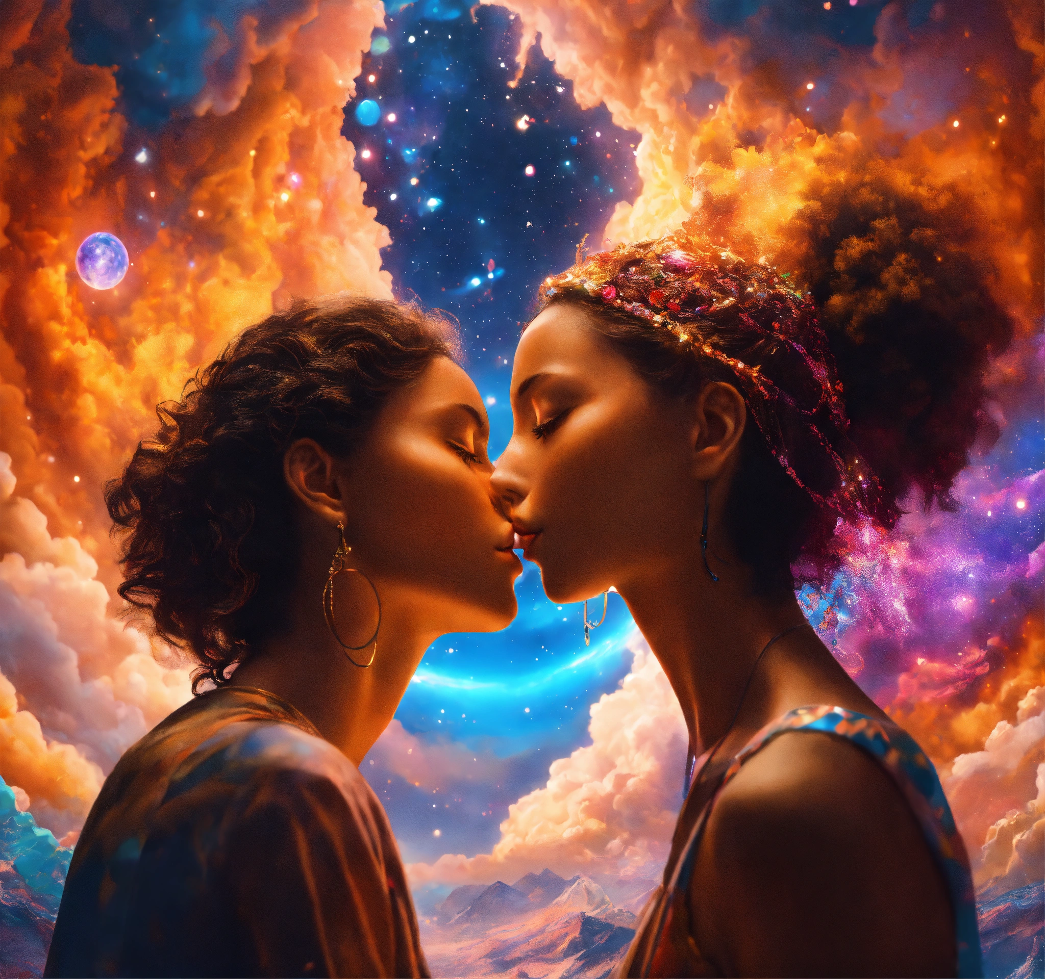 Lexica - A cosmic twin flame collision of two divine counterparts ...