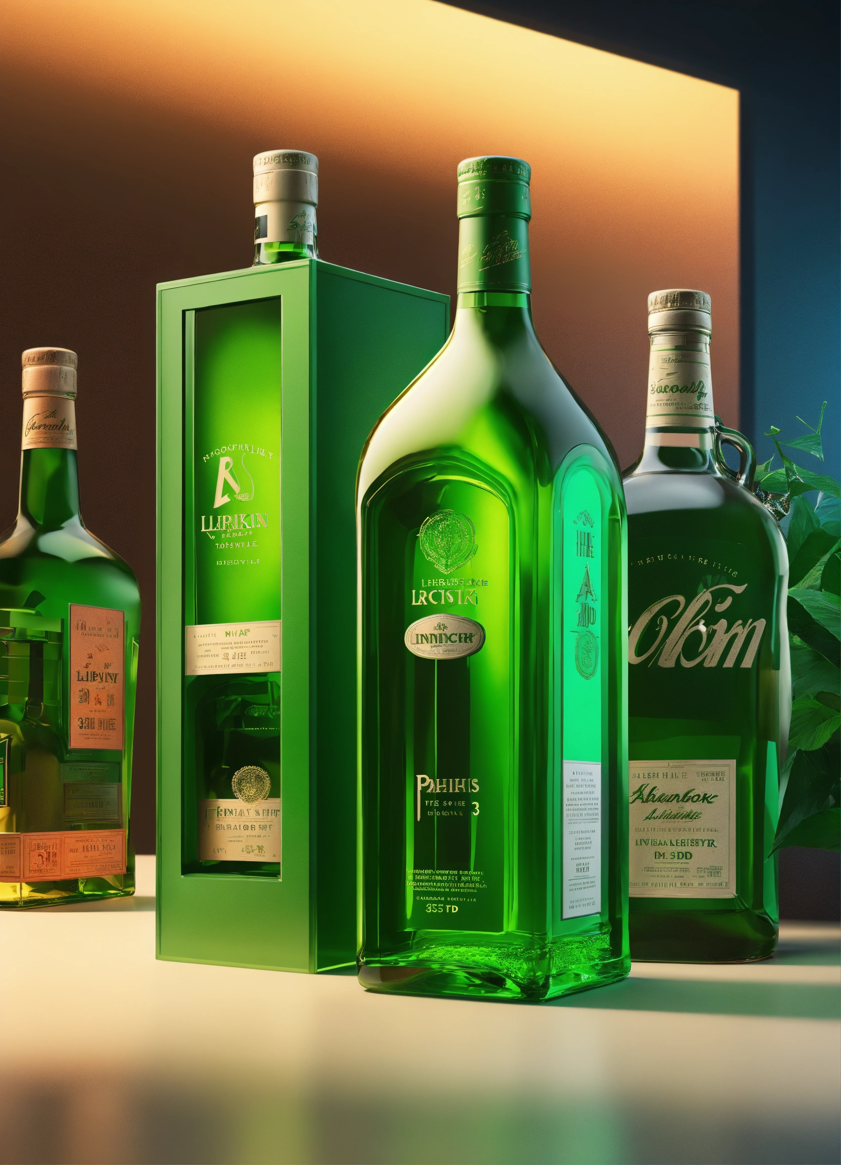 Lexica - Green contrasting and complementing colors of Photorealistic ...