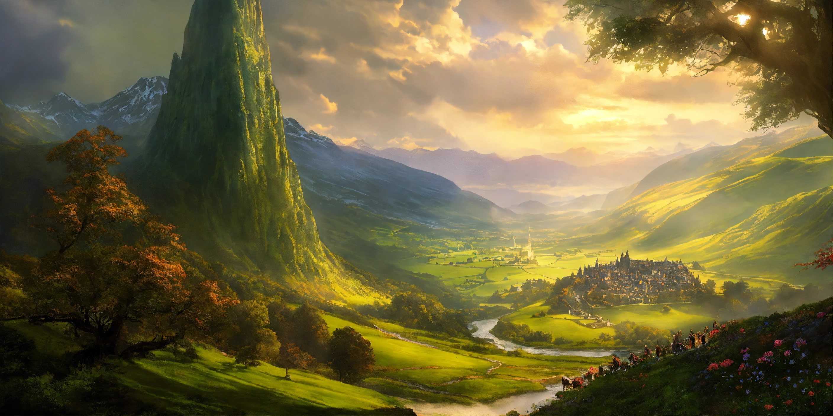Lexica - Best Lord of the rings beautiful landscape