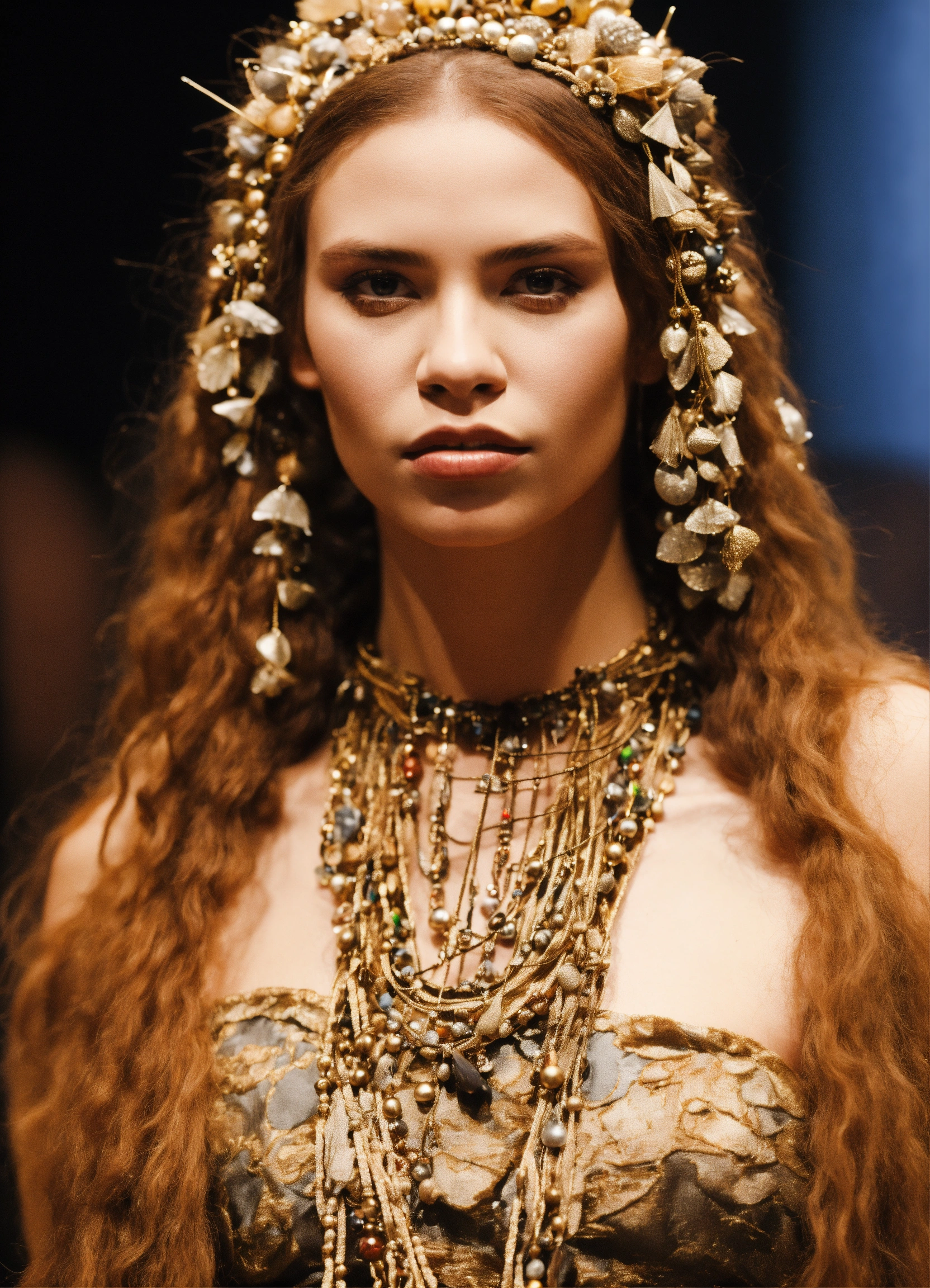 Lexica - Neanderthal woman graduated from fashion school
