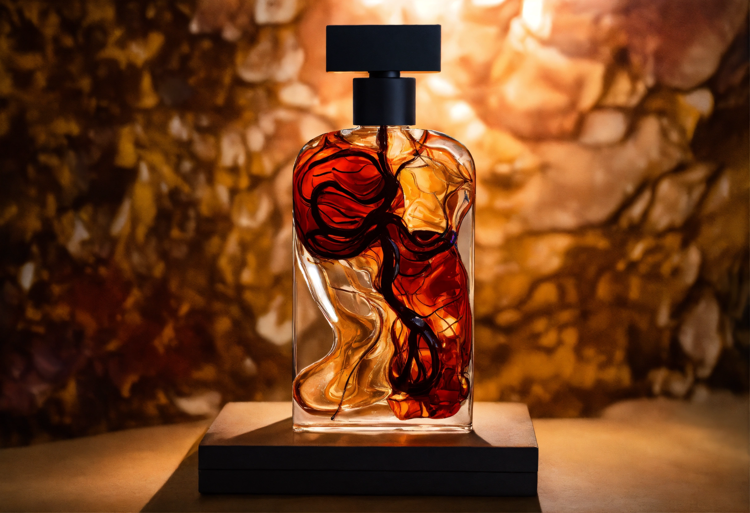 Lexica - Hand-made flesh sculpture abstract design. man body fragrance ...
