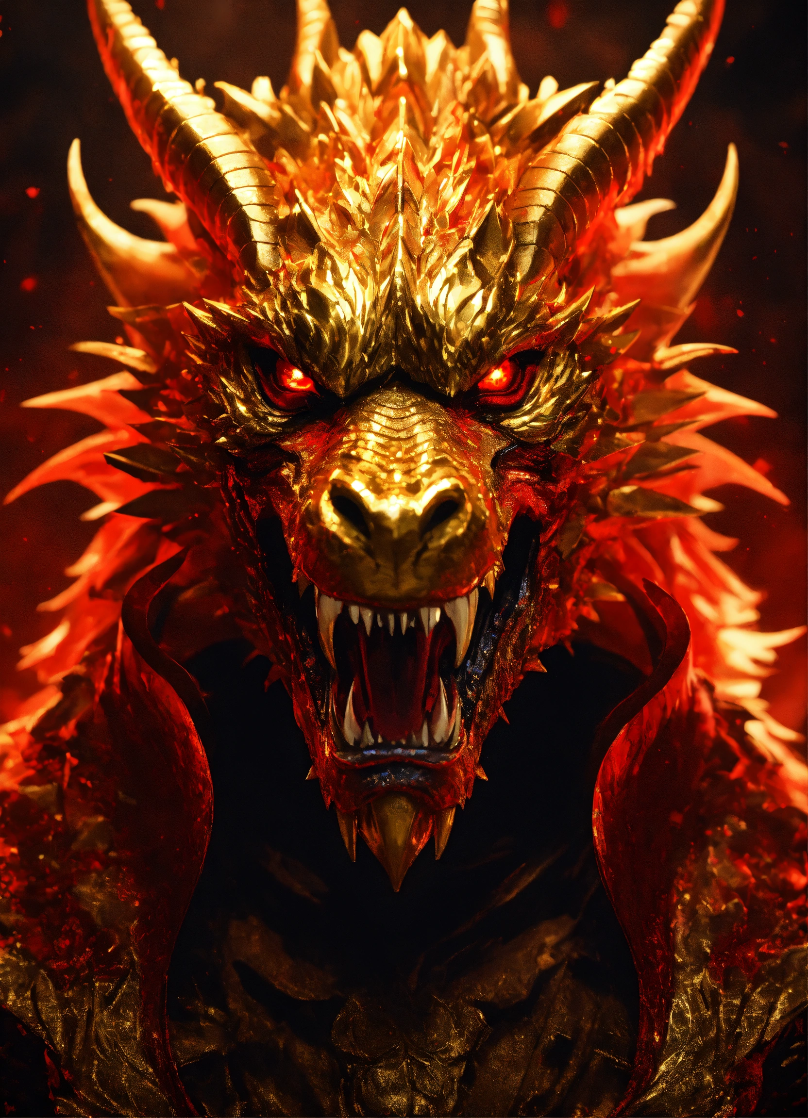 Lexica - Photo quality portrait of a human with features of a gold ...