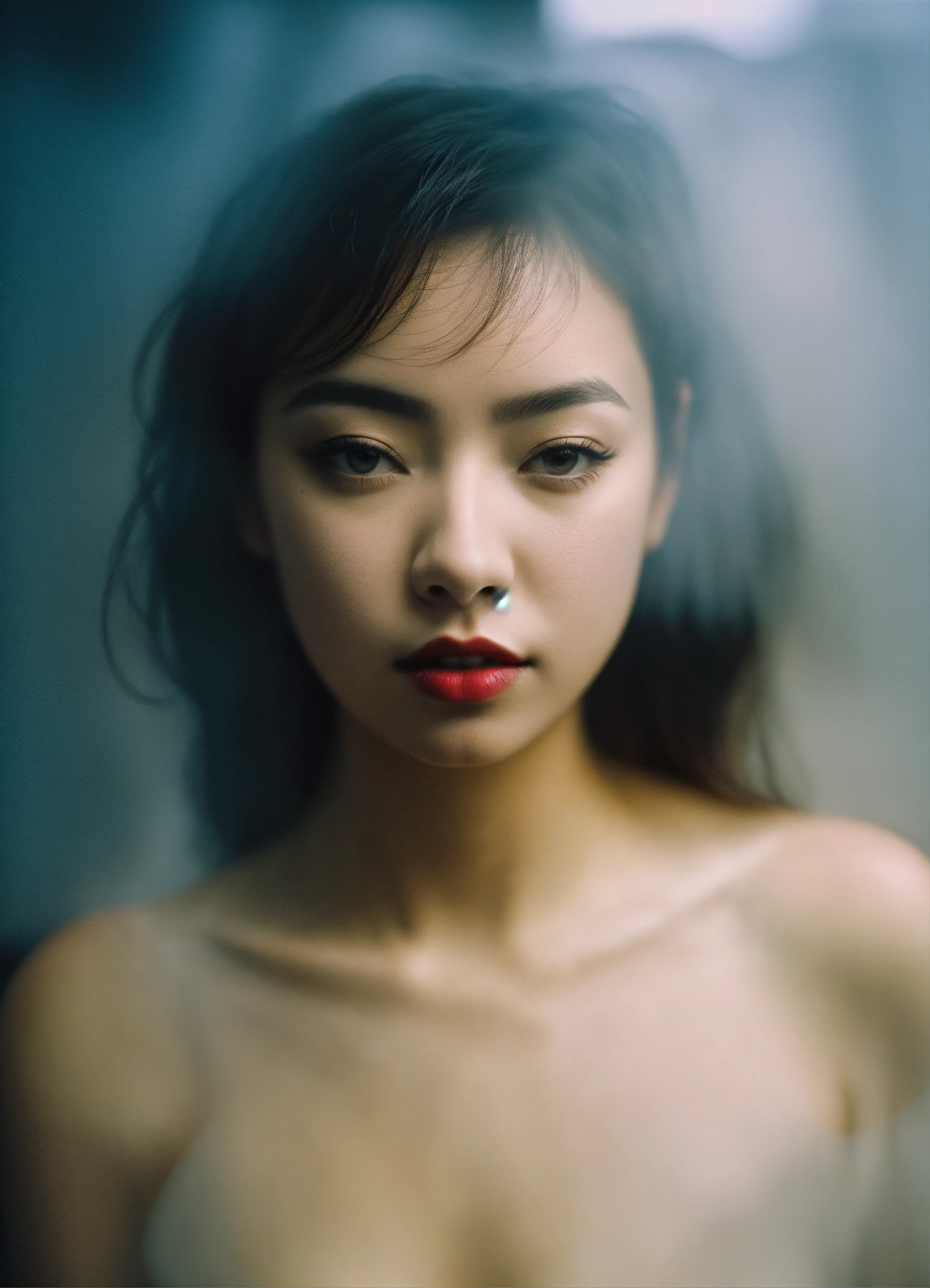 lexica-blurry-figure-photo-of-woman-in-the-style-of-minimalistic