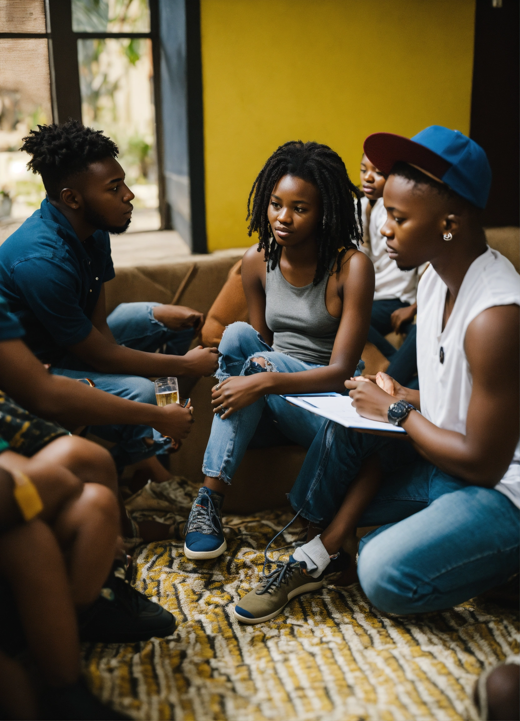 Lexica - Young African millennials focus group discussing health issues