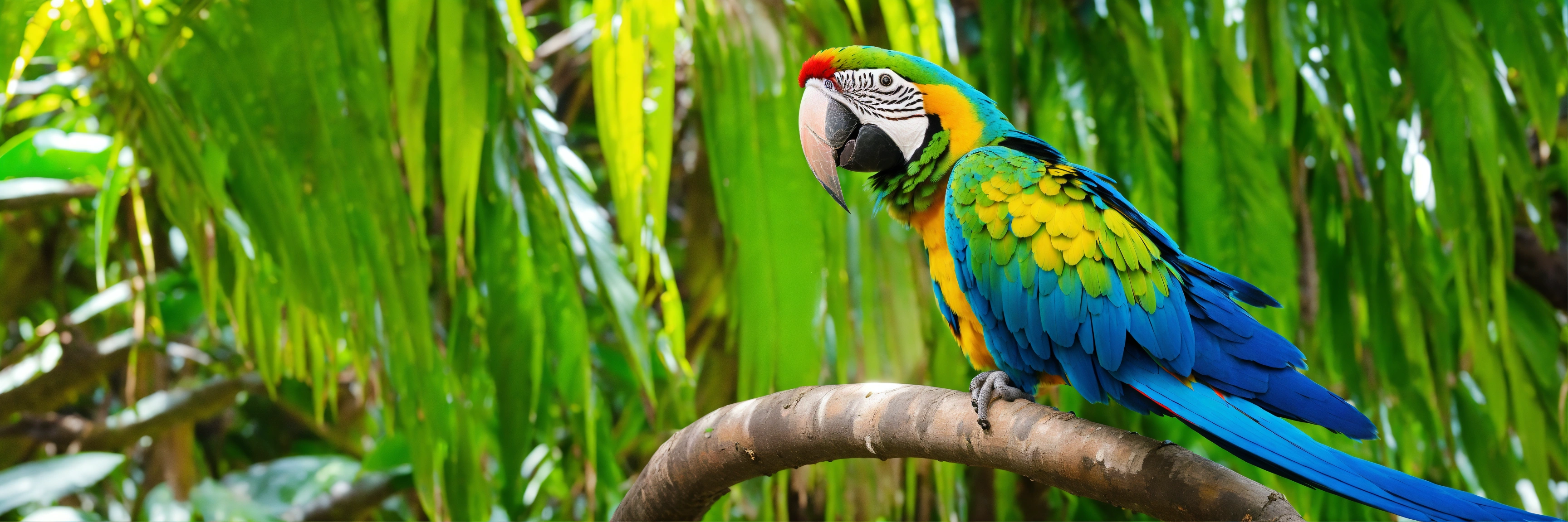 Lexica - Macaw in the Puerto Rican jungle