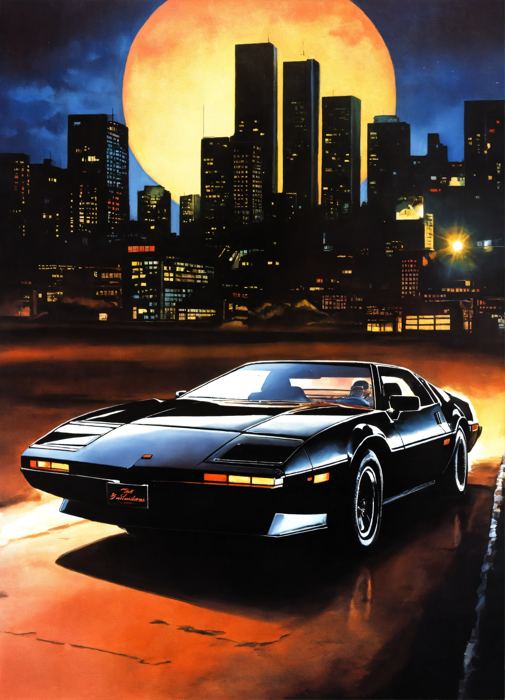Lexica - Knight rider kitt car 1980