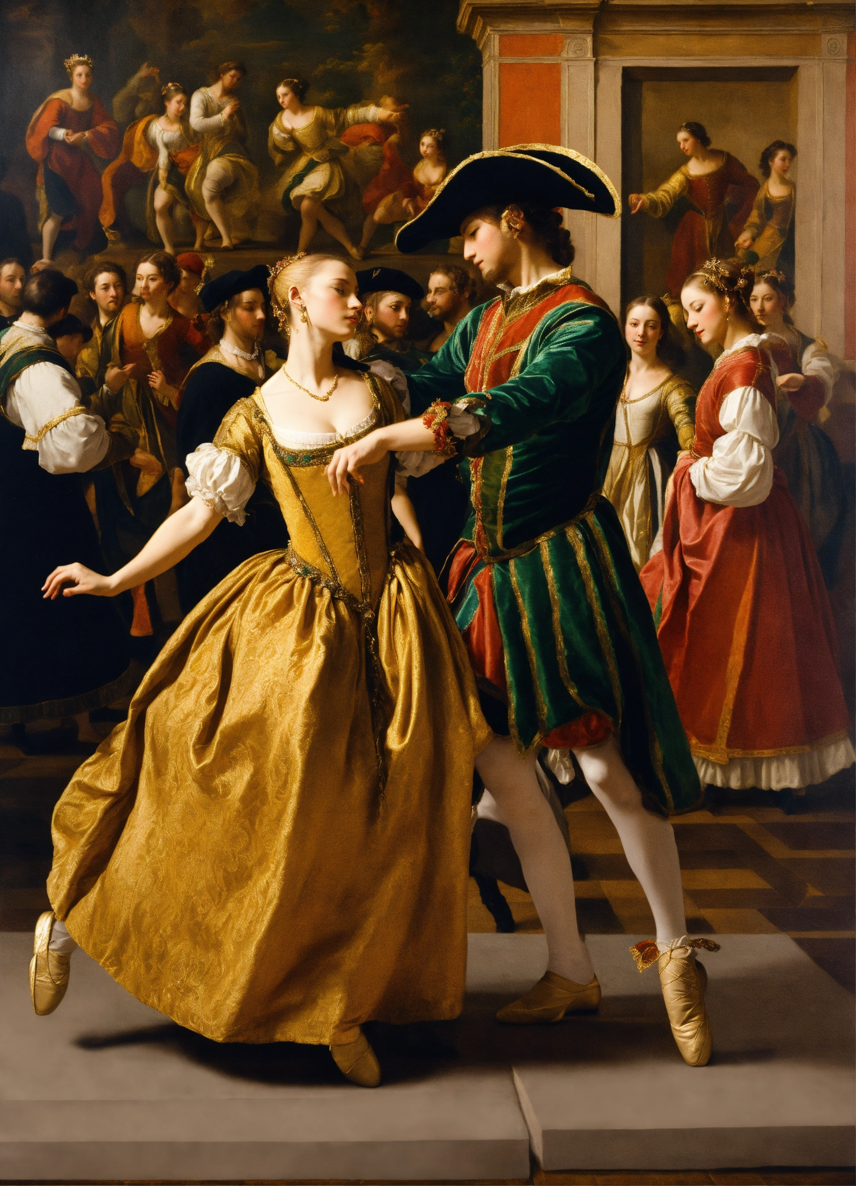 Lexica - Dance of Renaissance with dancers