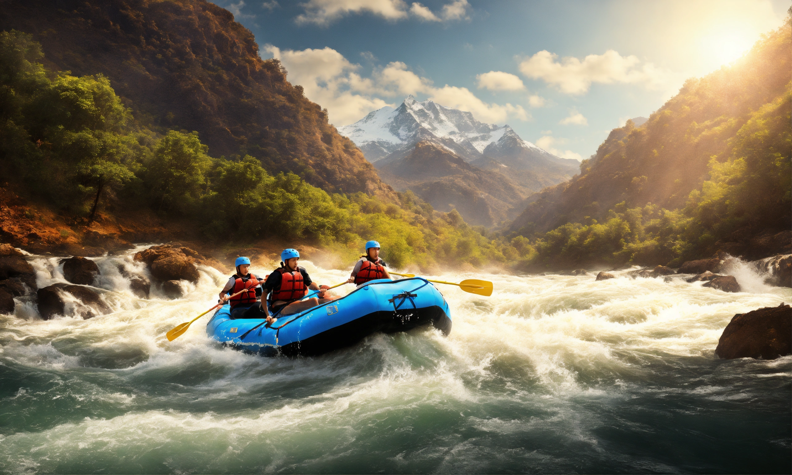 Lexica - Mdjrny-v4 style, highly detailed image, explorer white water ...