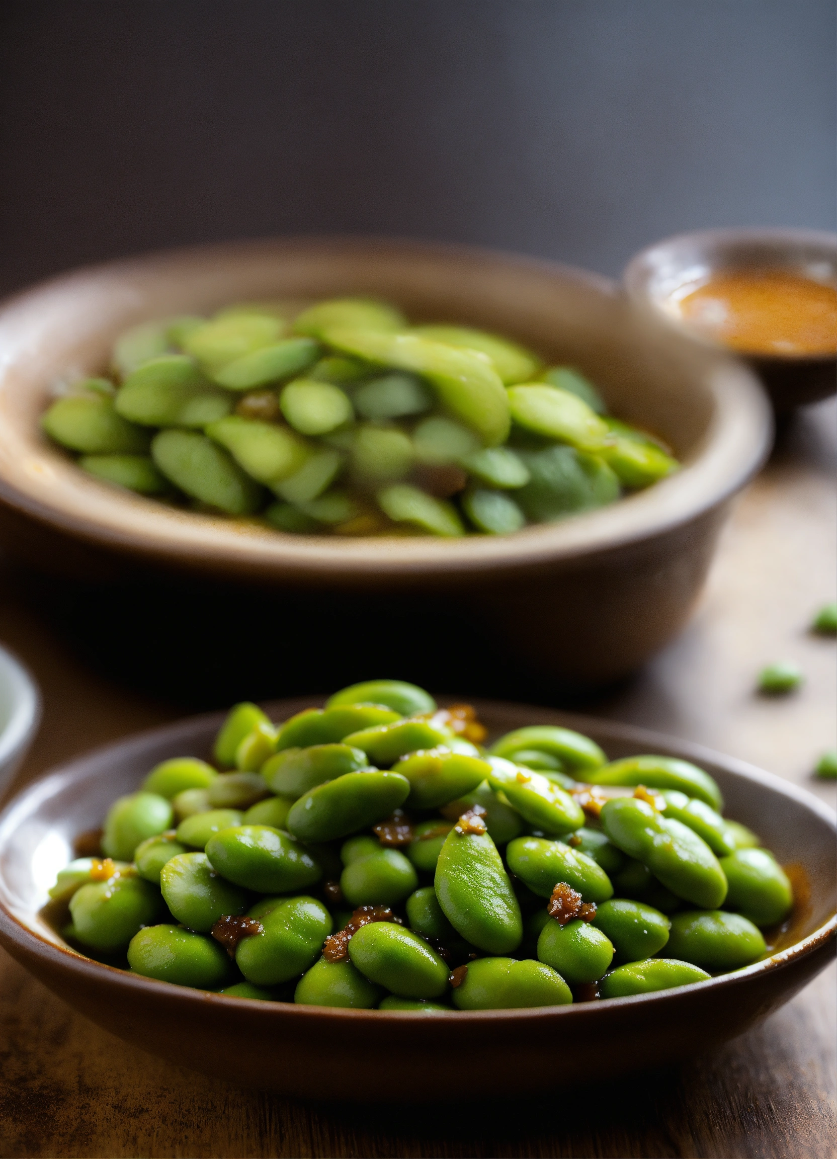 Lexica Miso Glazed Edamame Ingredients Edamame, white miso paste