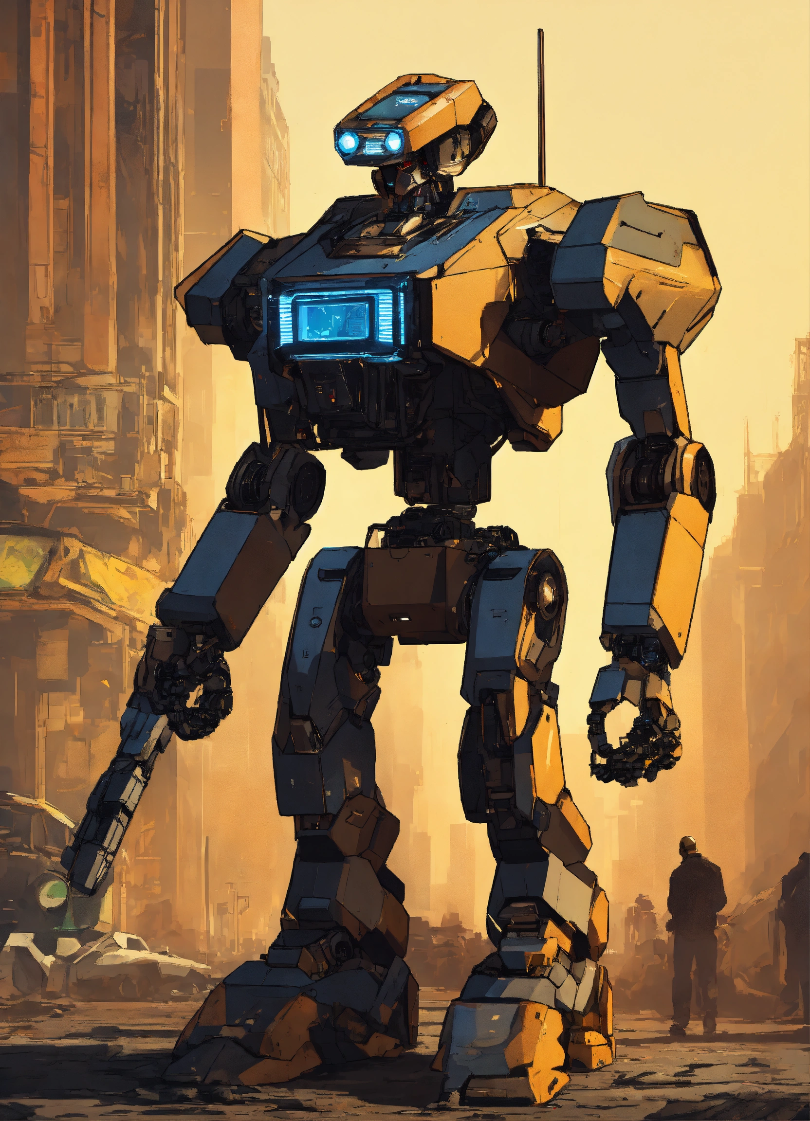 Lexica - A robotic Robo tech era battle mech in hip hop style ...