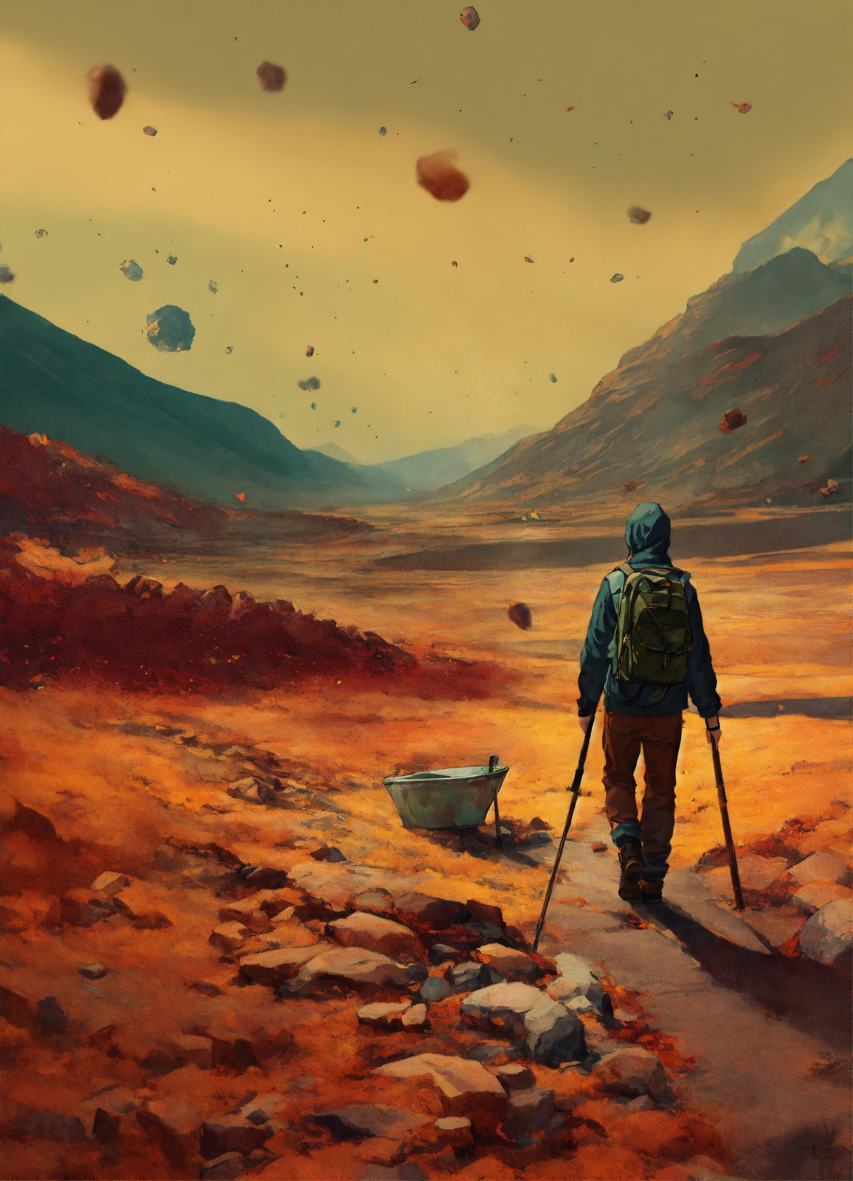Lexica - Illustratation of harsh life