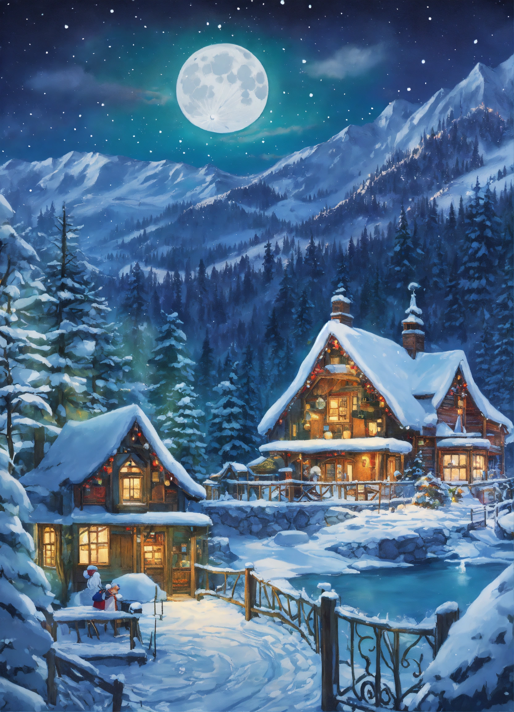 Lexica - "Delve into the enchanting world of 'Tangled Winter Stories ...