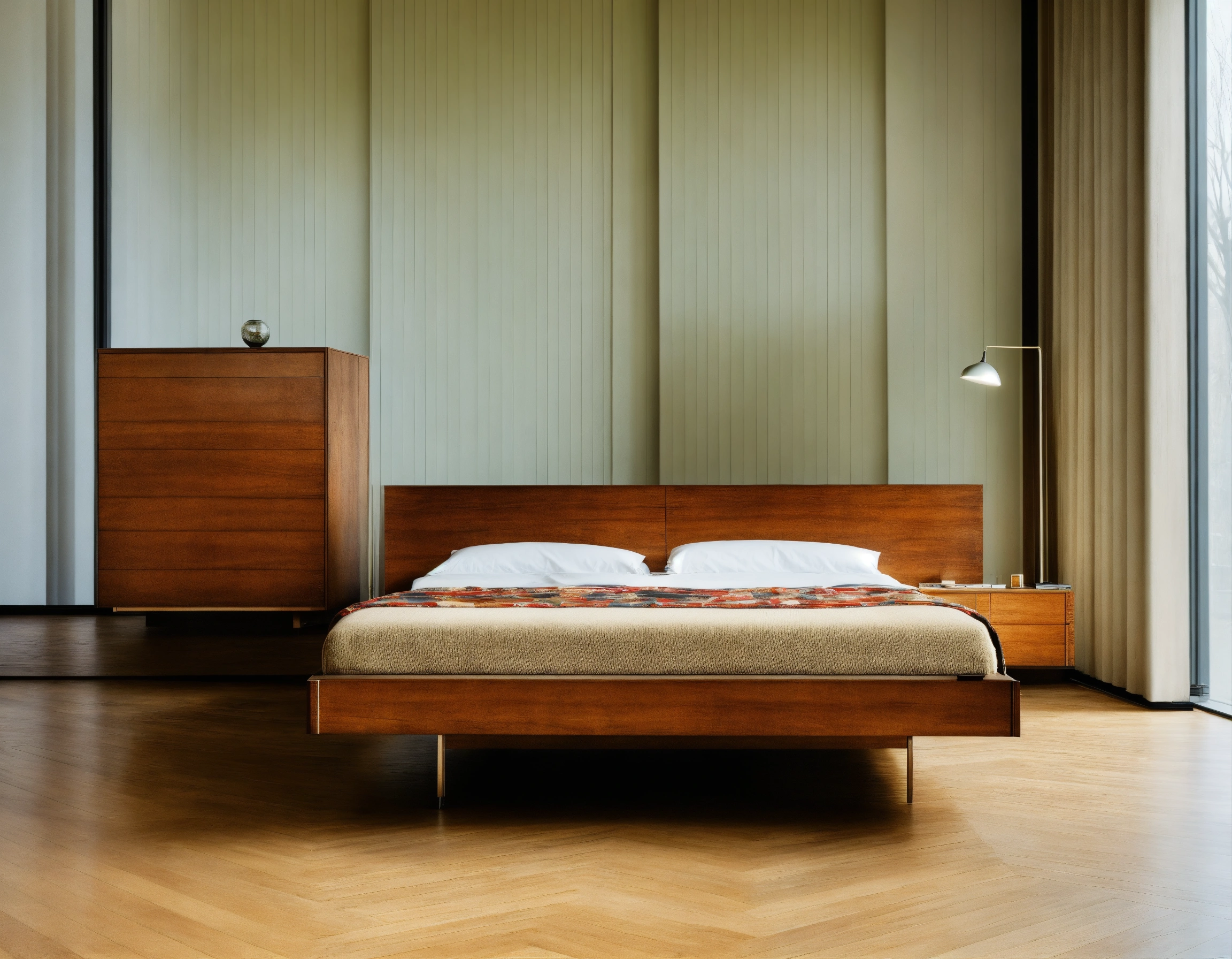 Lexica - Ludwig Mies van der Rohe bedroom like New National Gallery ...