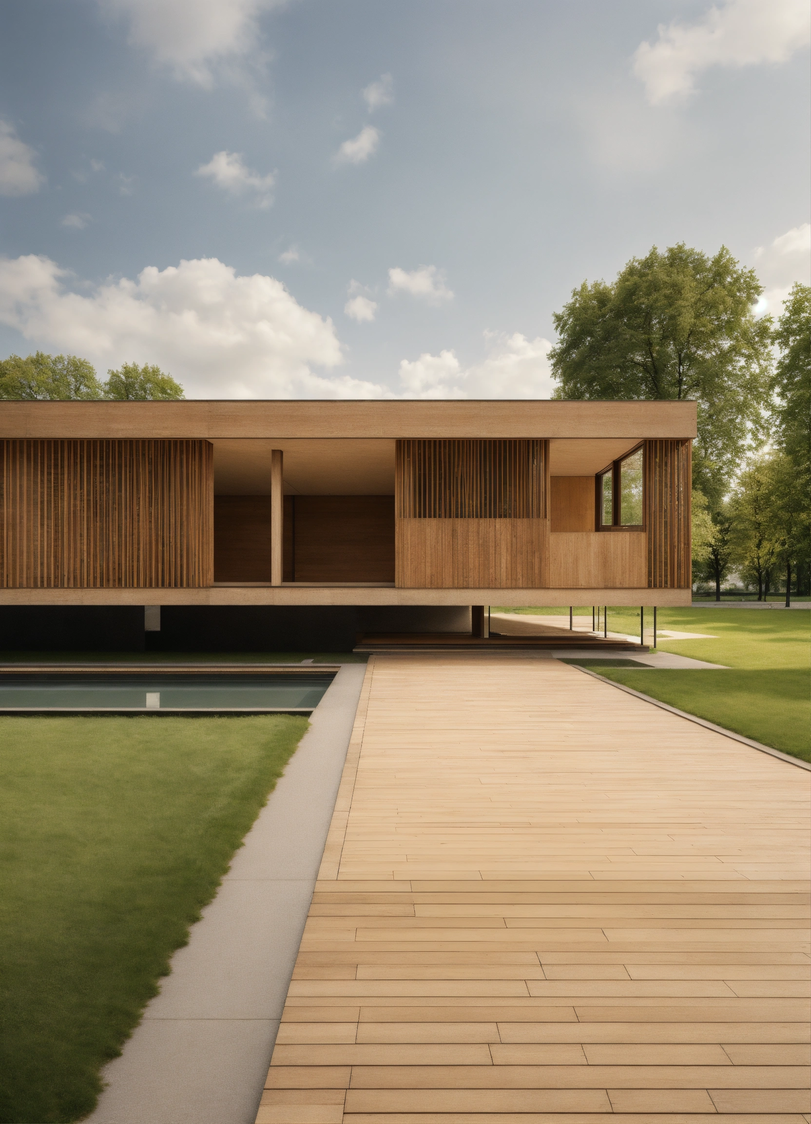 Lexica - Ludwig Mies van der Rohe house like New National Gallery ...