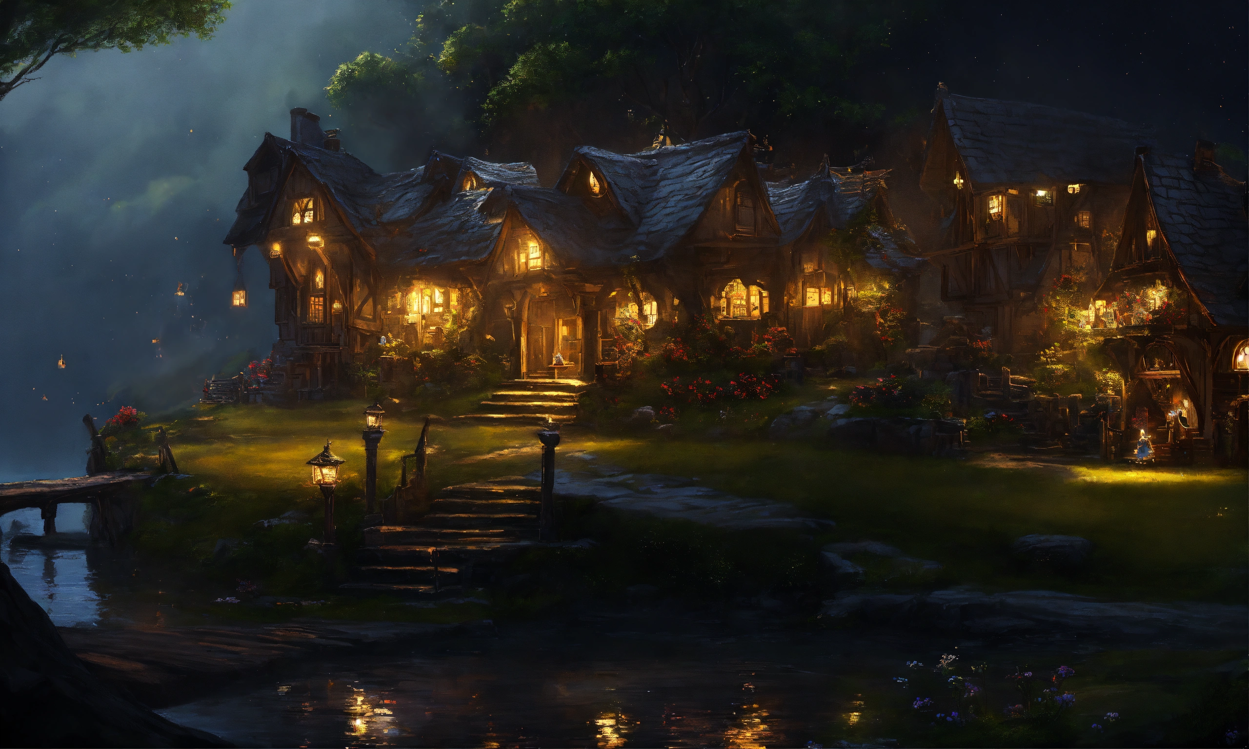Lexica - Epic beautiful shot of a ultra detailed and very small and ...