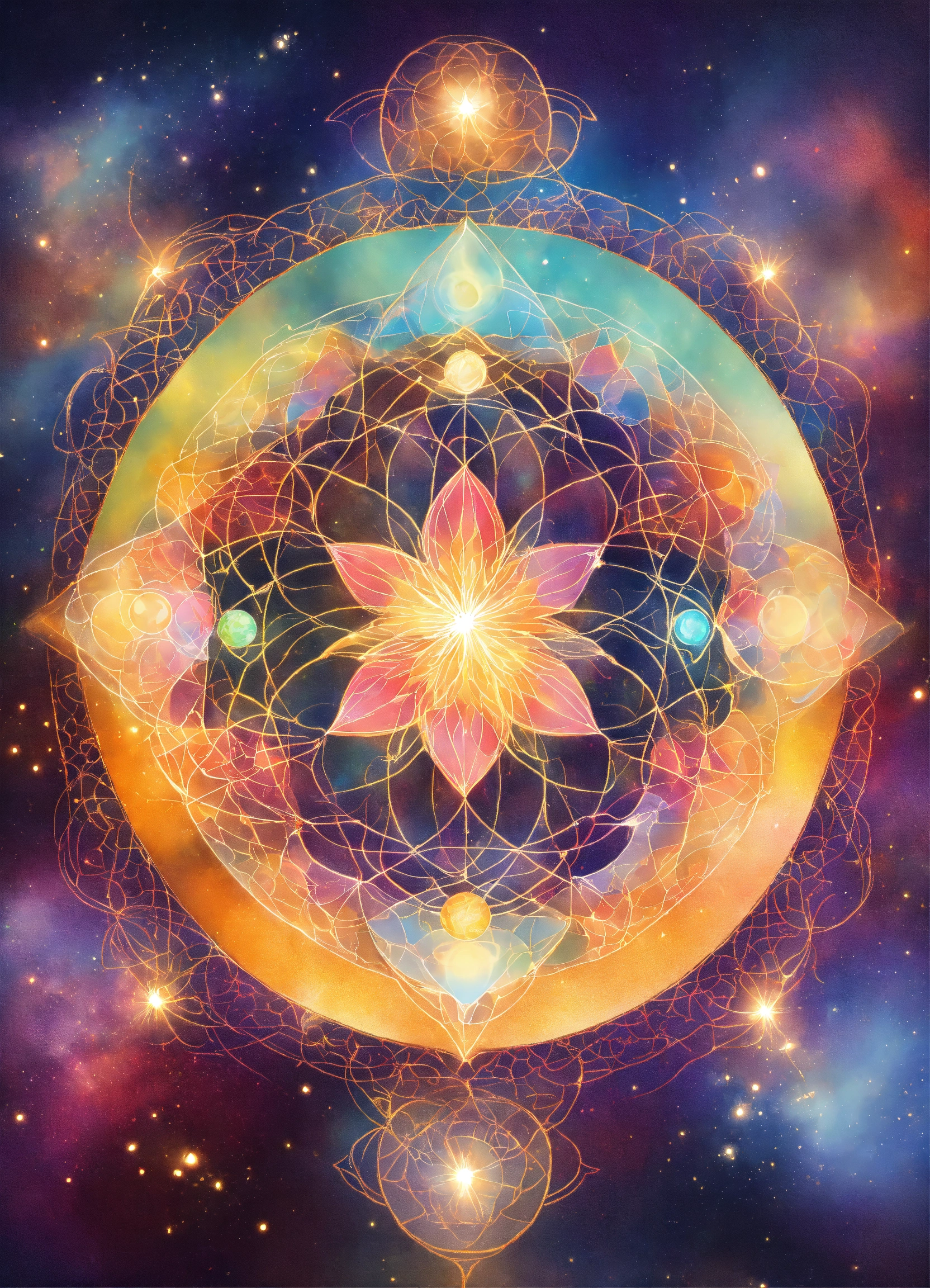 Lexica - Life symbole, vibrating, connected to other universes, to the ...
