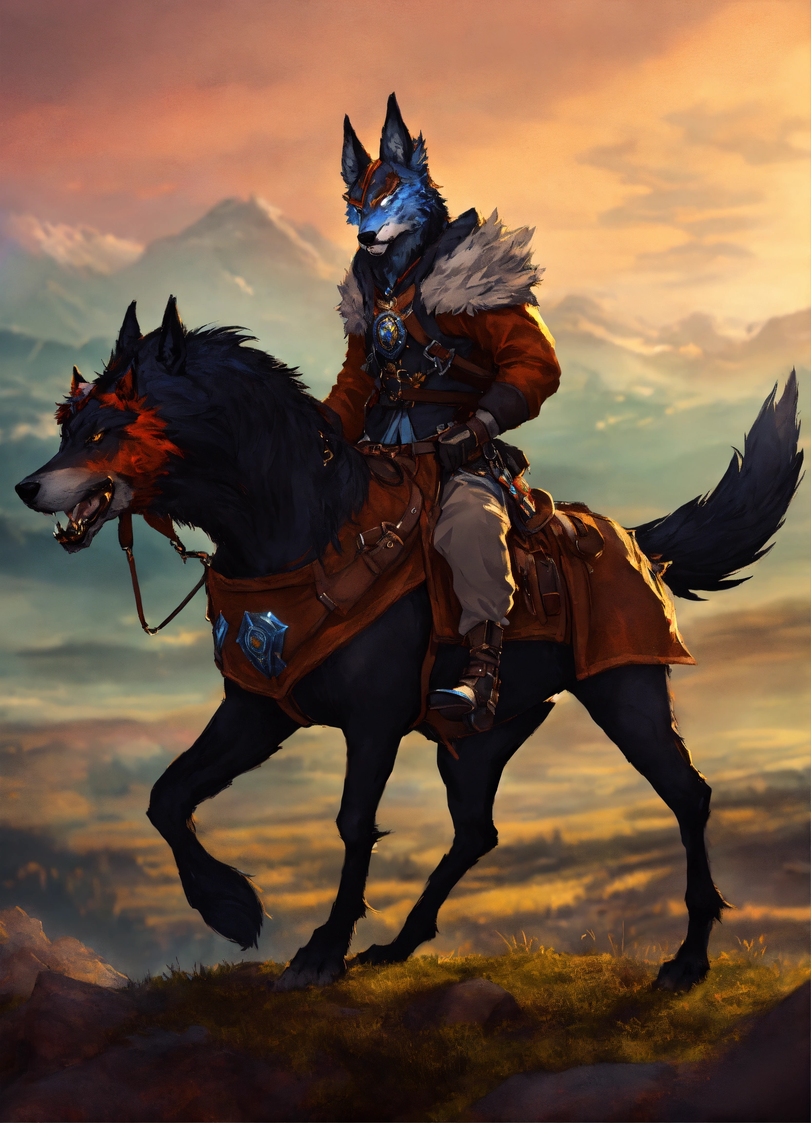 Lexica - Onster wolf mount HORSE charaCTER