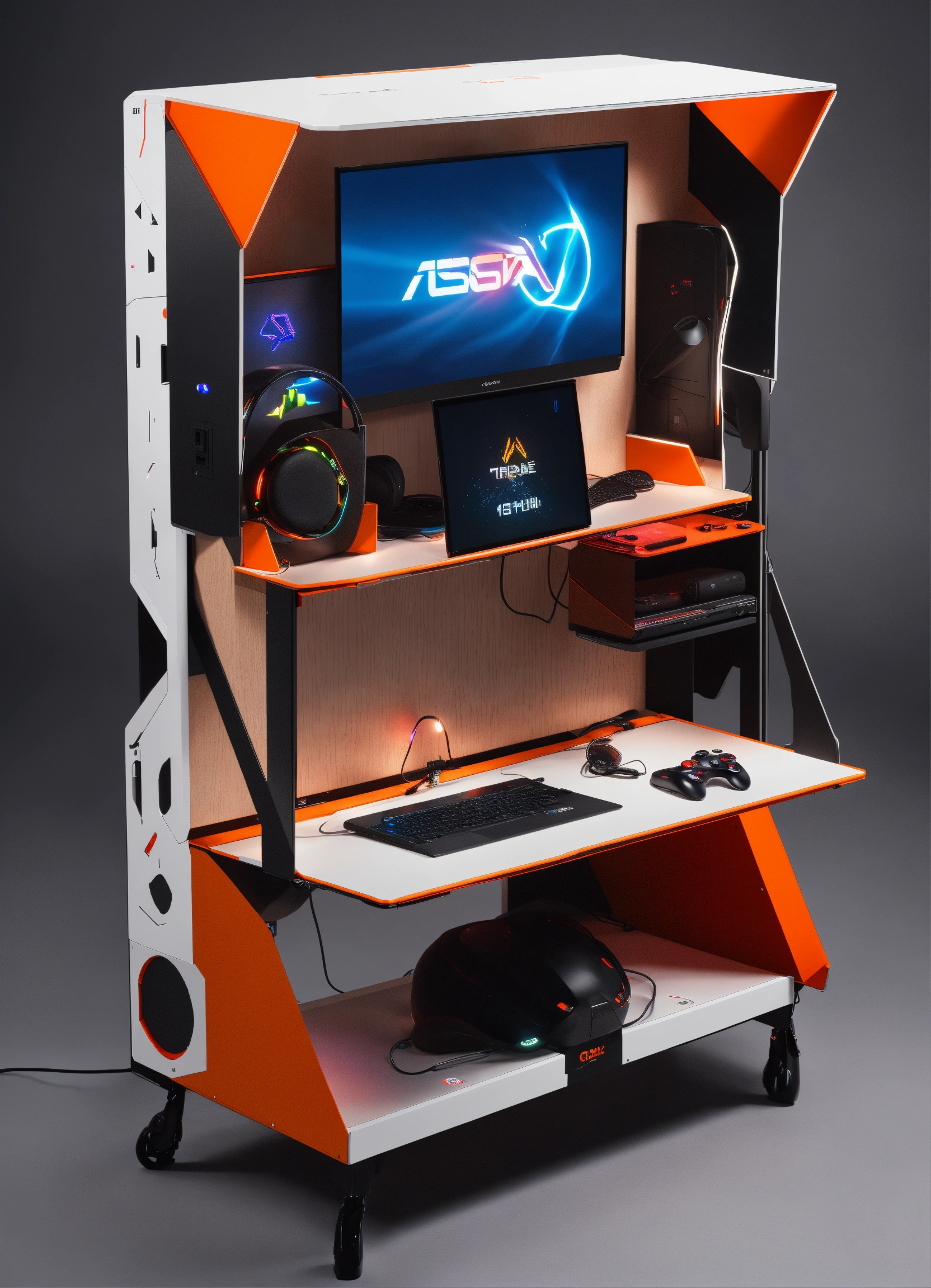 Lexica - A portable modular gaming station designed with lighting games ...