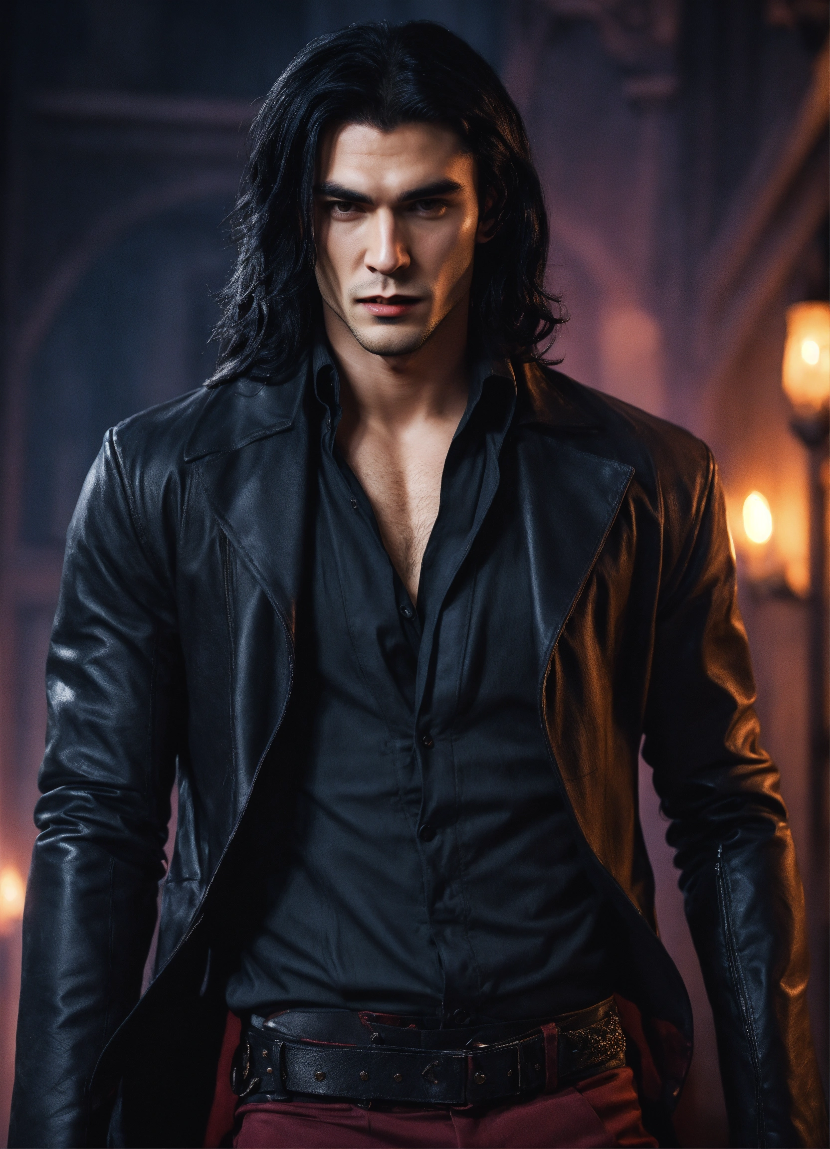 Lexica - Picture of a handsome young vampire, dressed in modern ...