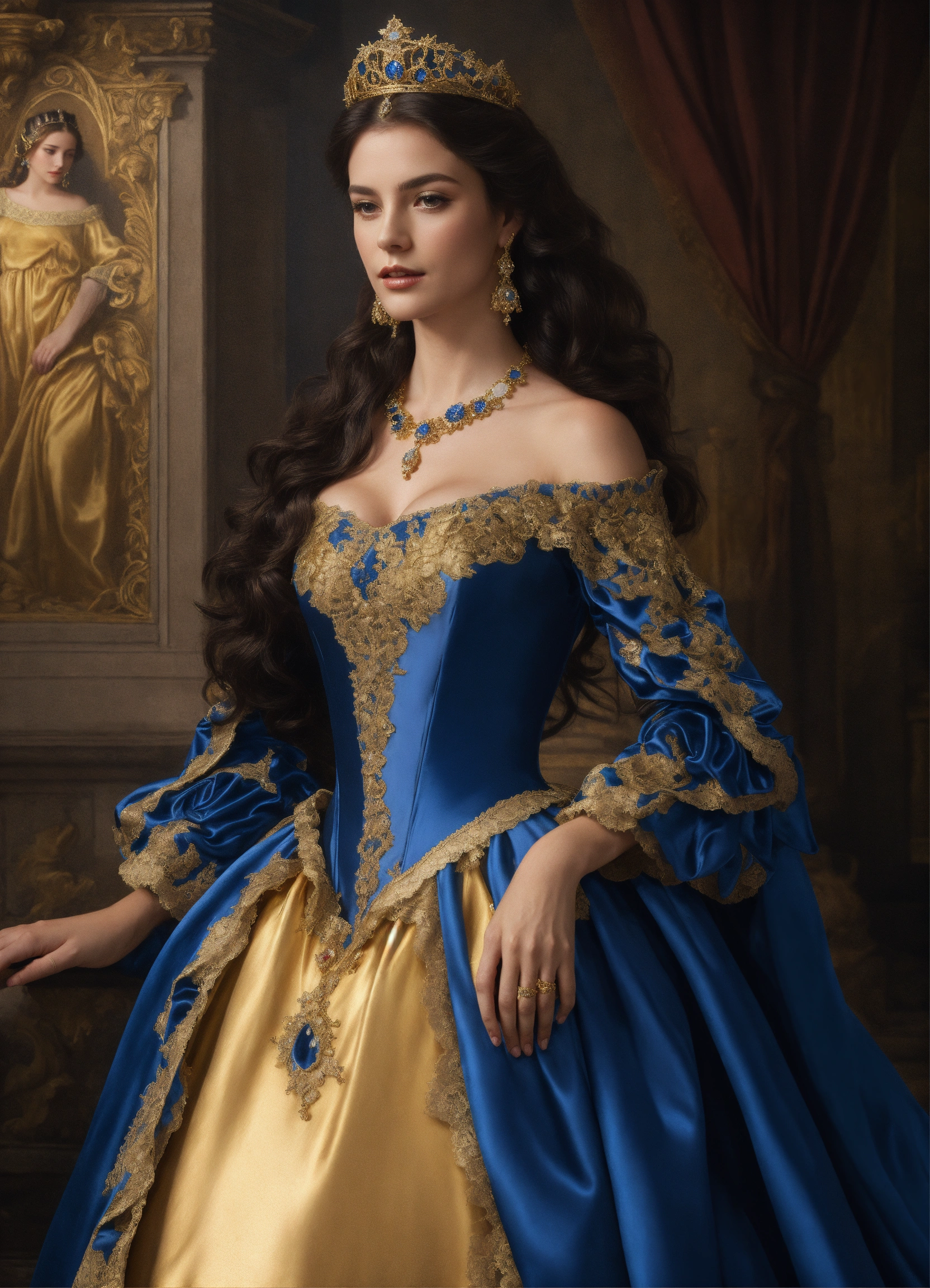 Lexica - Head and shoulders Photorealistic beautiful queen in ...
