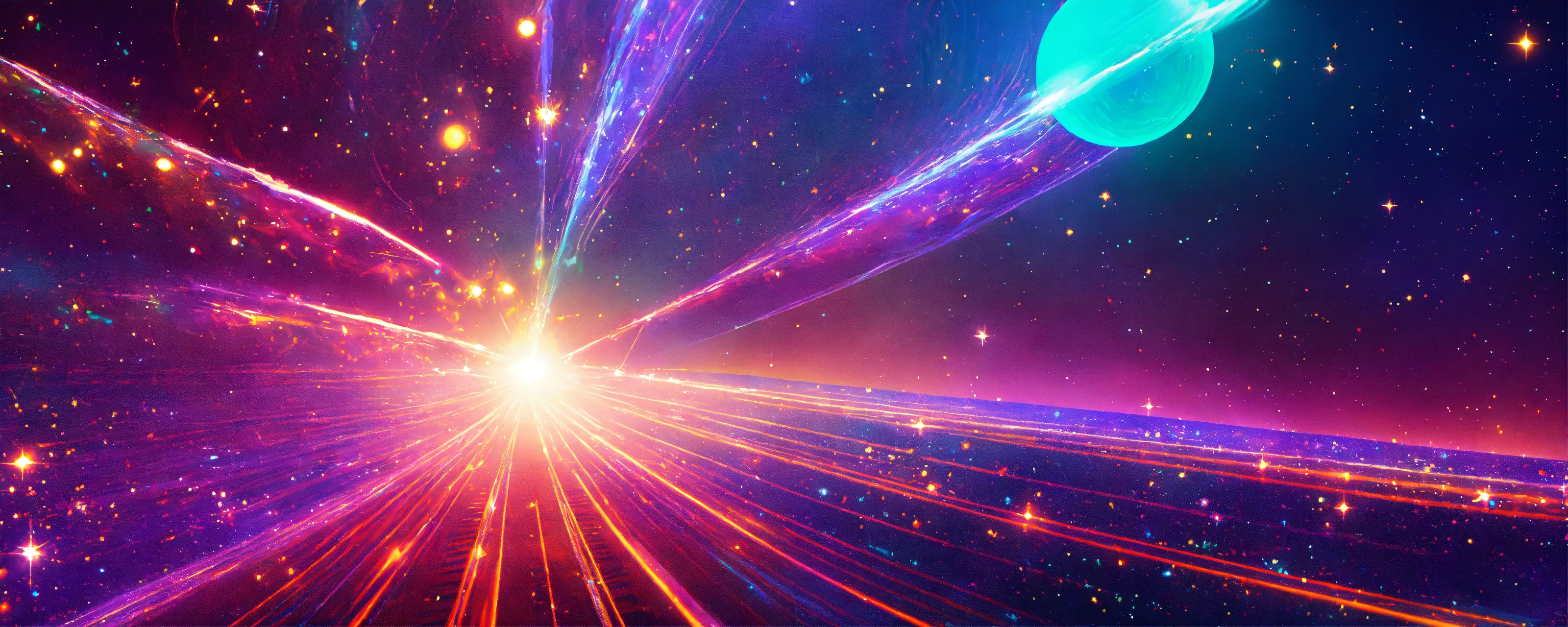 Lexica - Graphic, space sparkles, sci-fi, ambient, background effect ...
