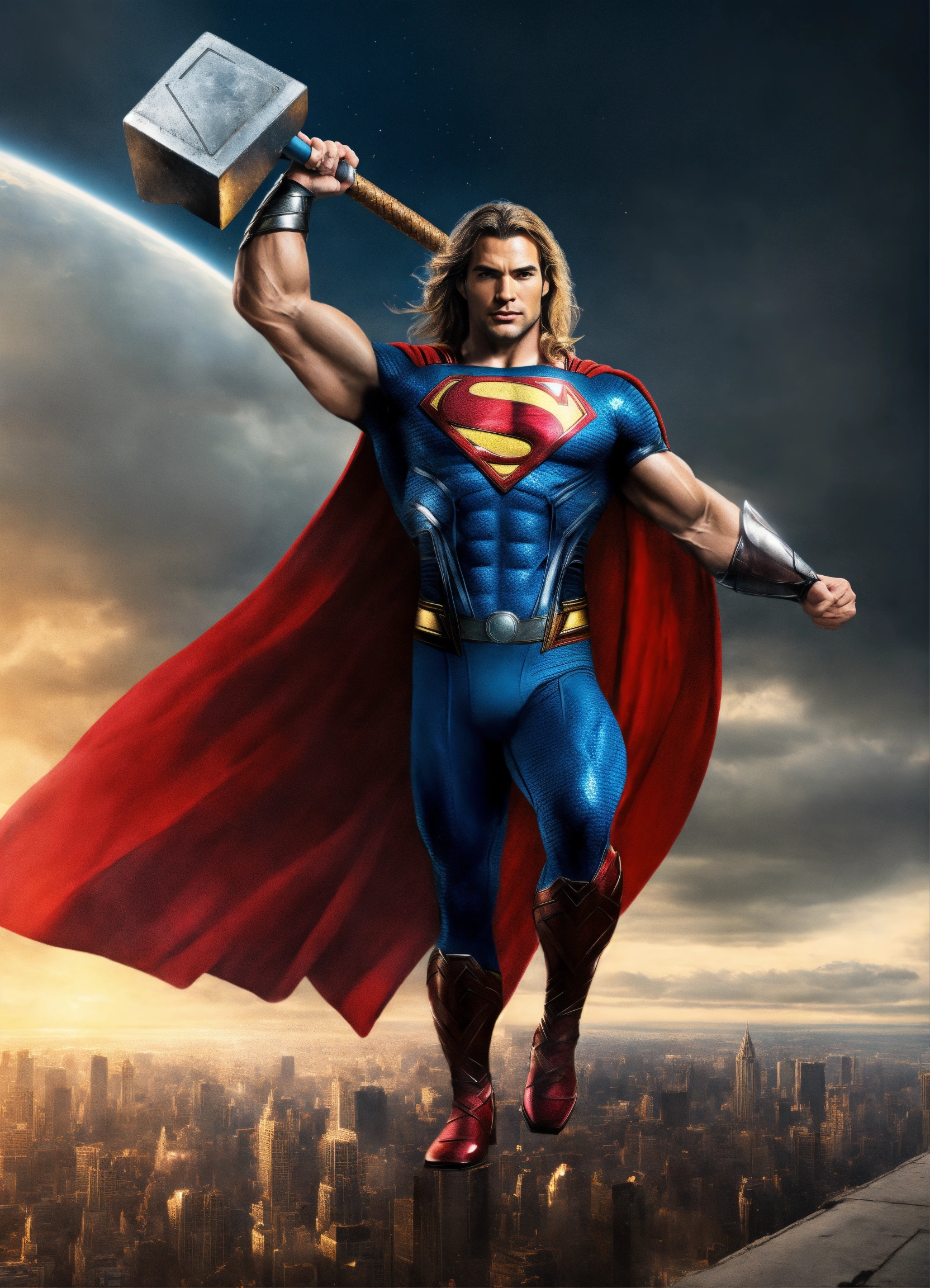 Lexica - Half superman, half Thor
