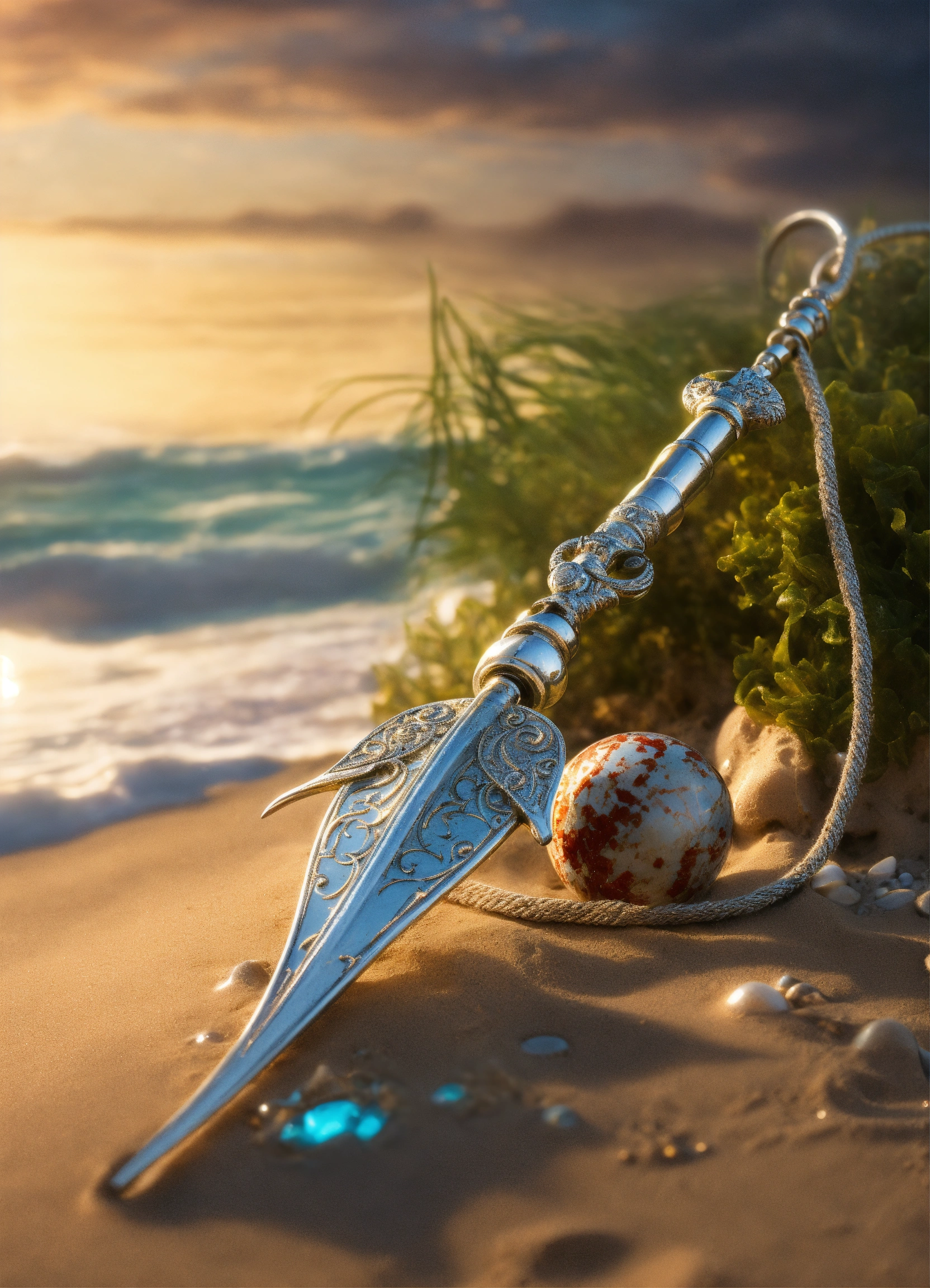 Lexica - 8k, picture of a narrow and delicate toothed aquatic throwing ...