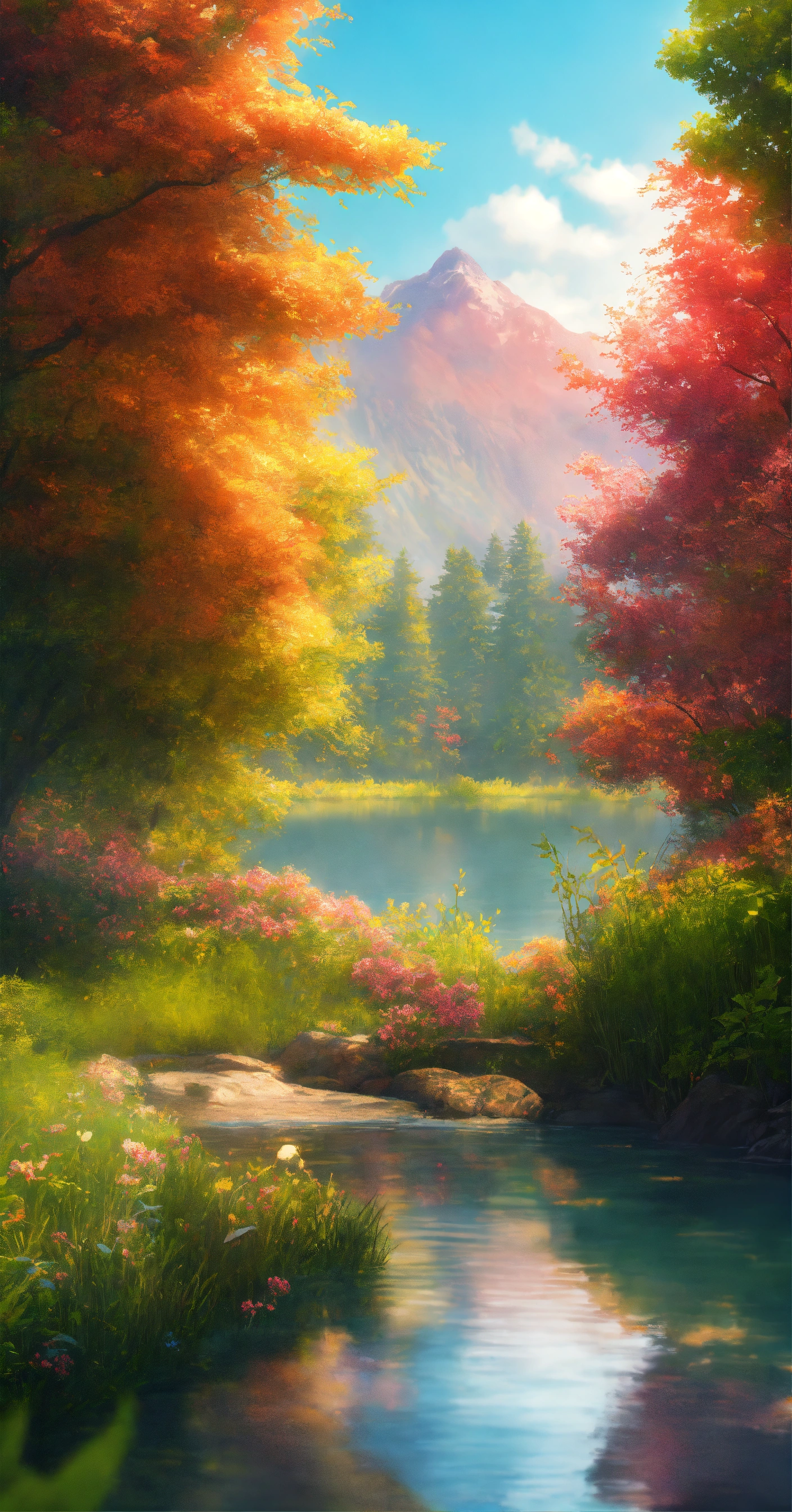 lexica-illustrate-a-serene-peaceful-nature-scene-in-summer-this