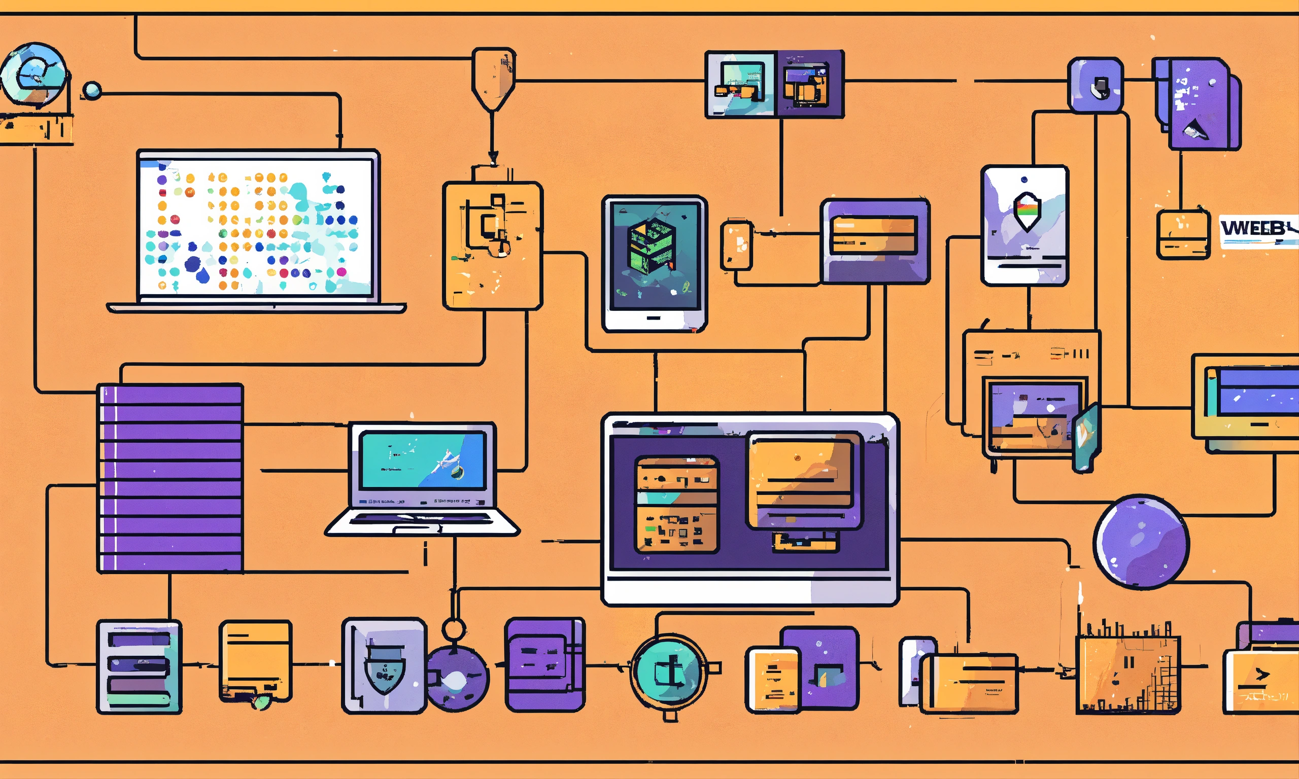 Lexica - An illustrated image depicting web3 crypto wallets, ledger ...