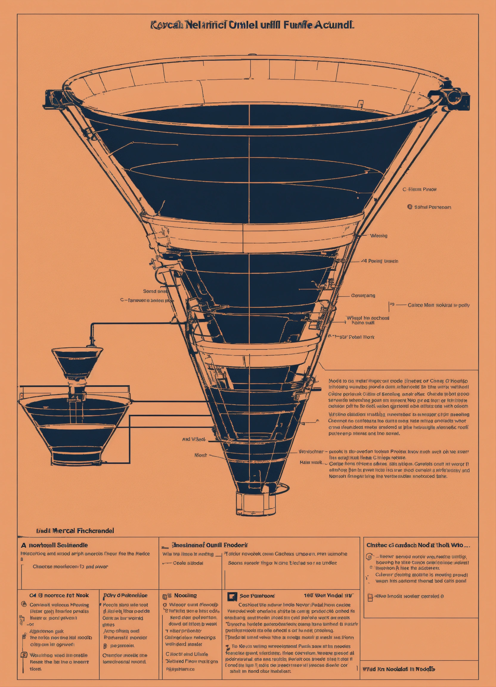 Lexica - Mechanic funnel with 4 nodes