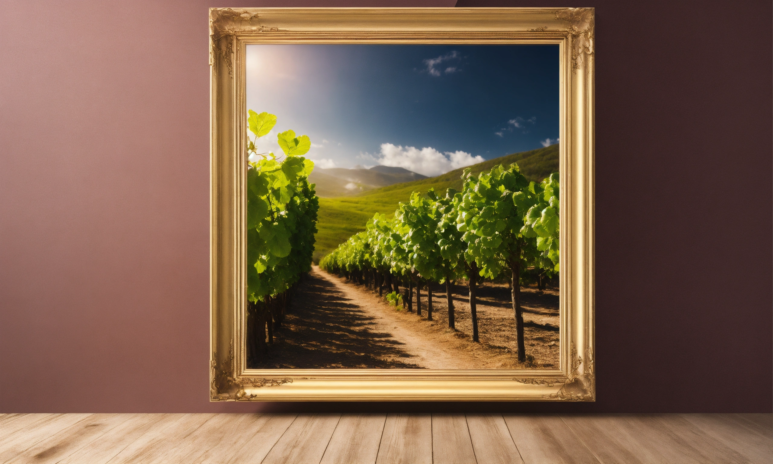 Lexica - Produce images a thin frame border of picture, with empty ...