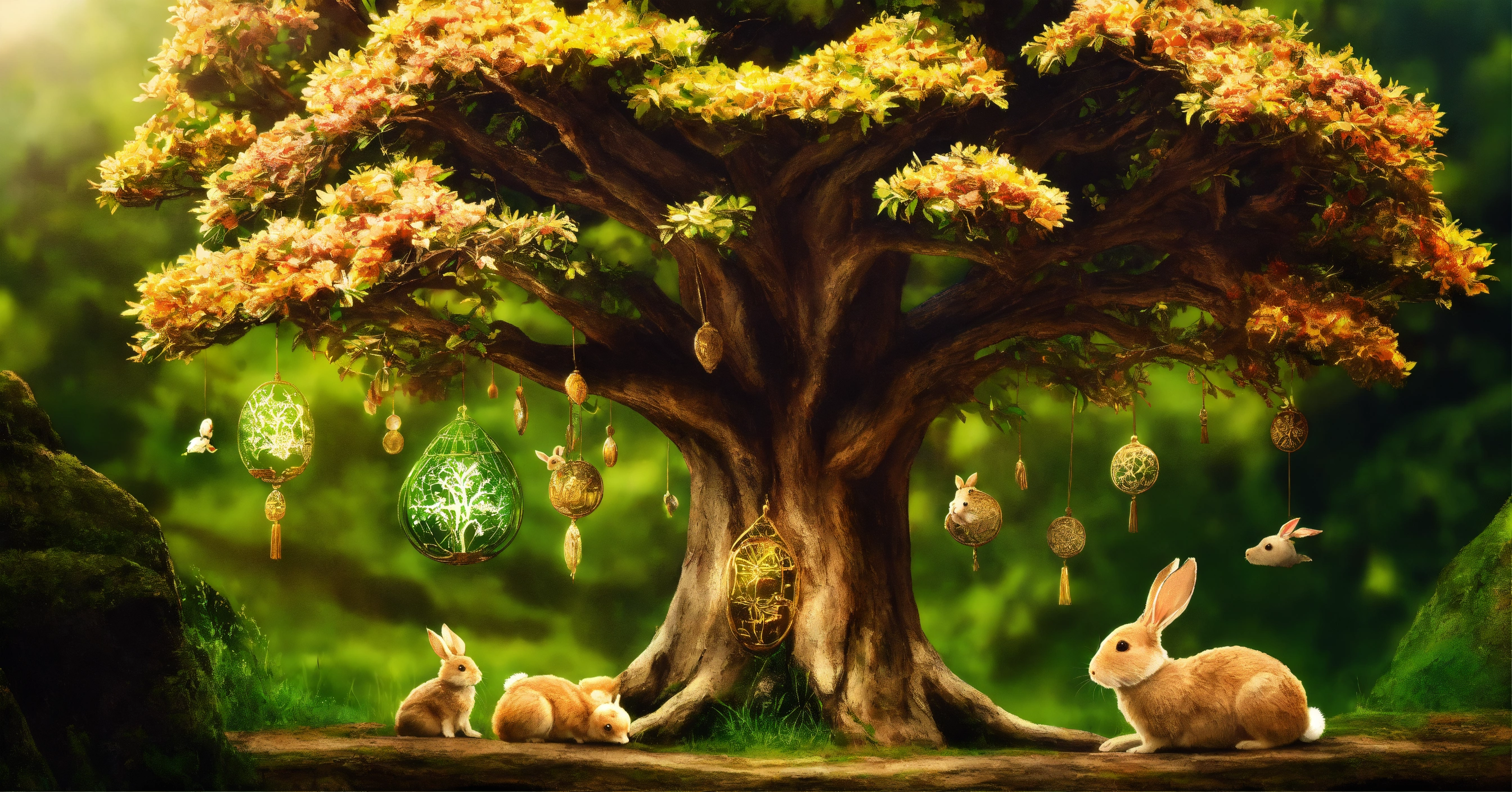 Lexica - Ancestral tree of rabbits, many rabbits in the genus, tree of ...